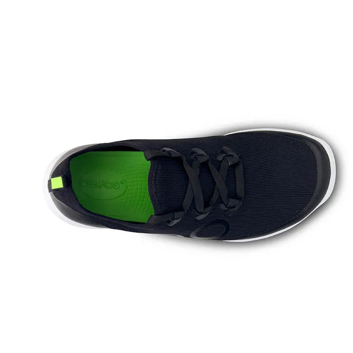 Low Top Style Zero Effort Womens Oofos Oomg Sport LS in Black