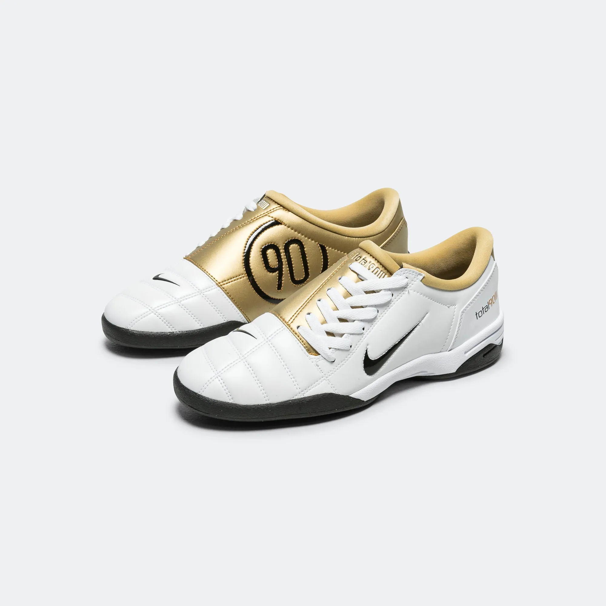 T90 SP - White/Black-Metallic Gold Cushion Feel Foot Shape