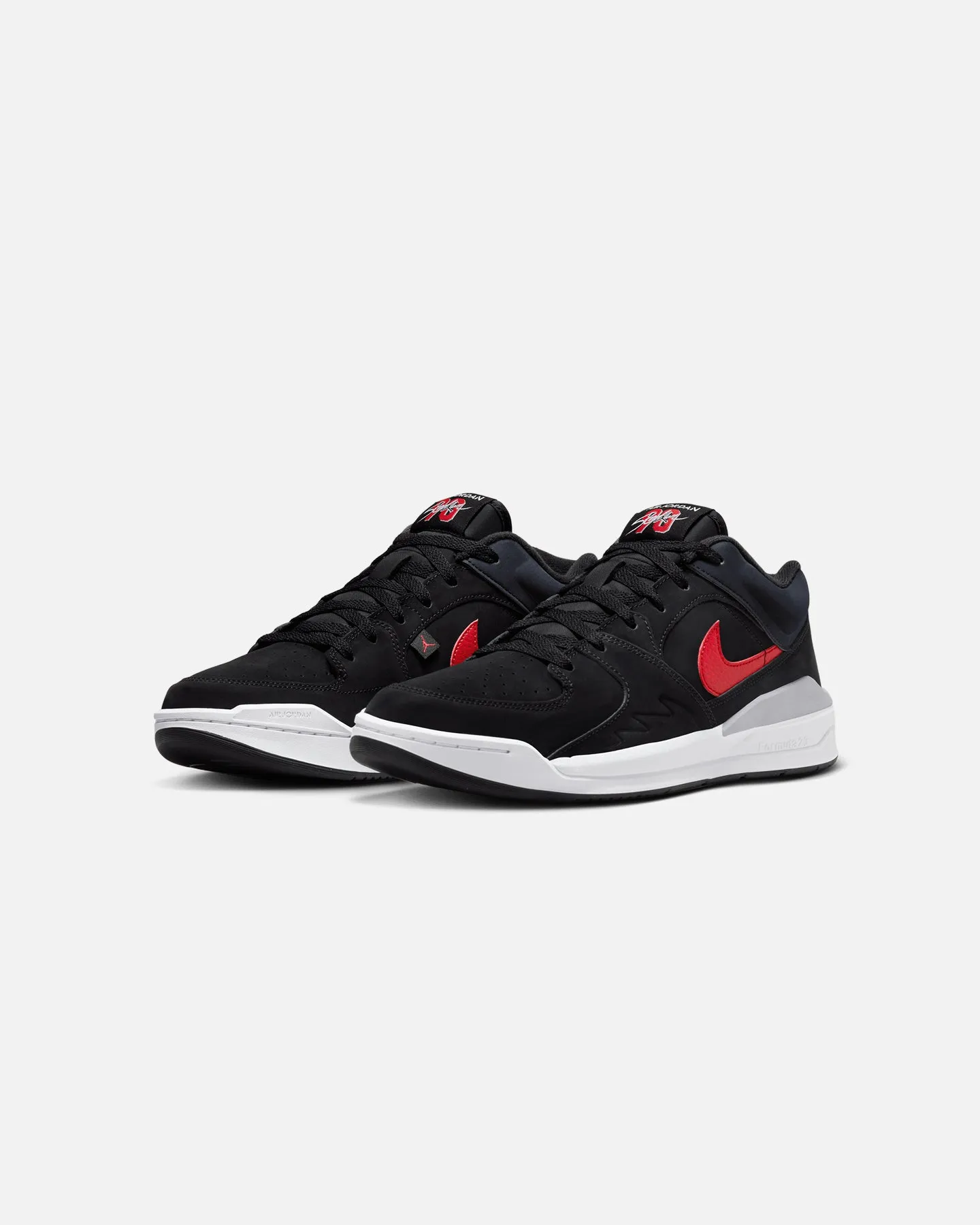 Jordan Stadium 90 Black/Fire Red Work photo shoot