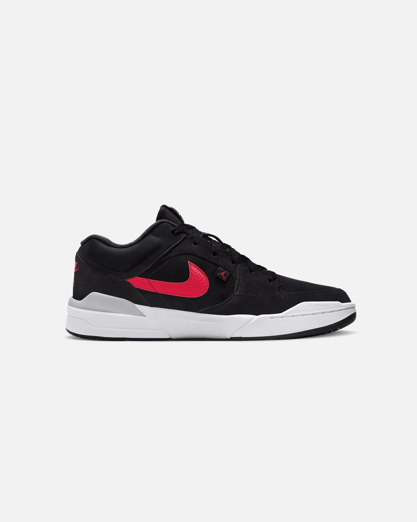 Lace Tie Deep Grip Jordan Stadium 90 Black/Fire Red