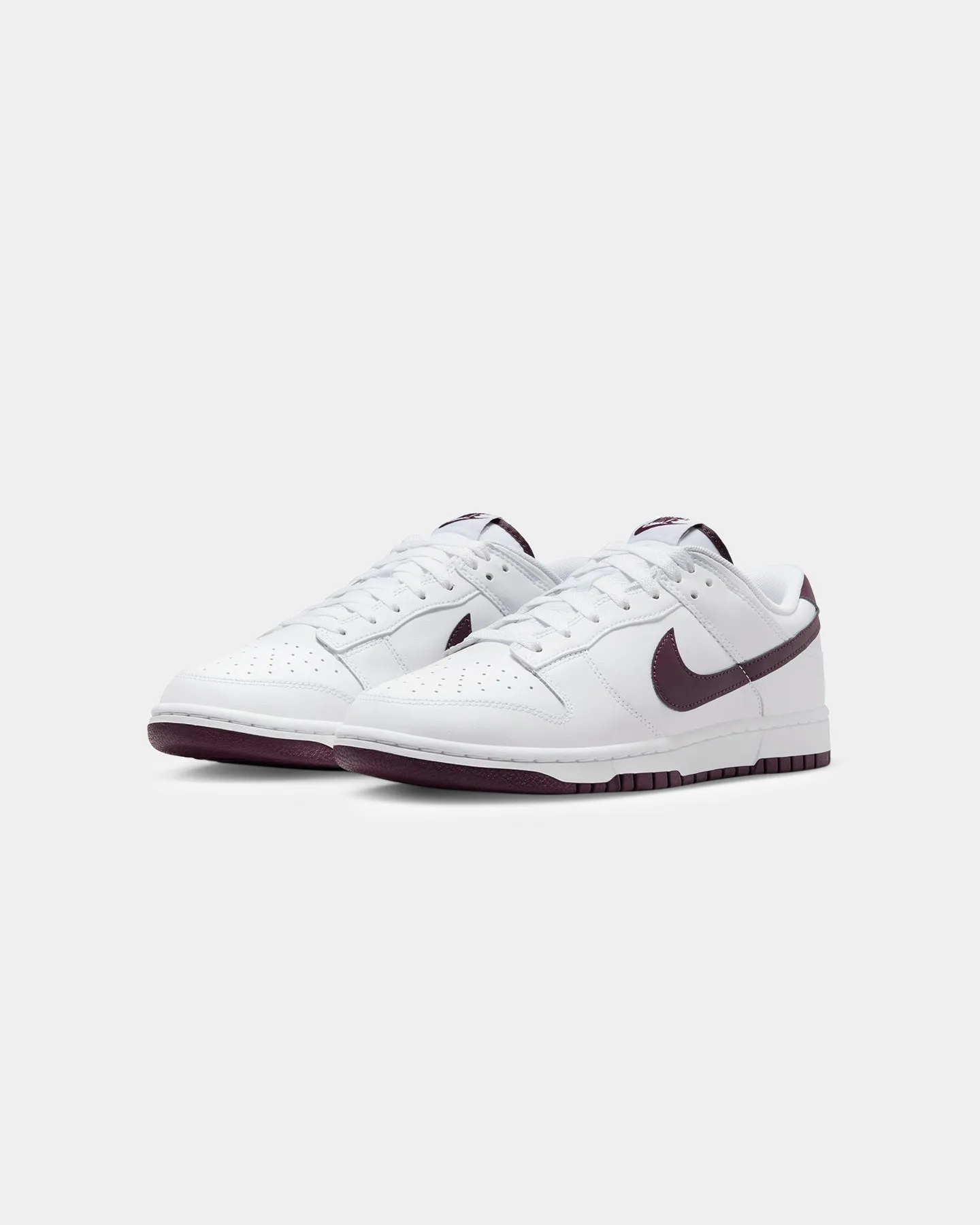 Nike Dunk Low Retro "Night Maroon" White/Night Maroon Cotton Base