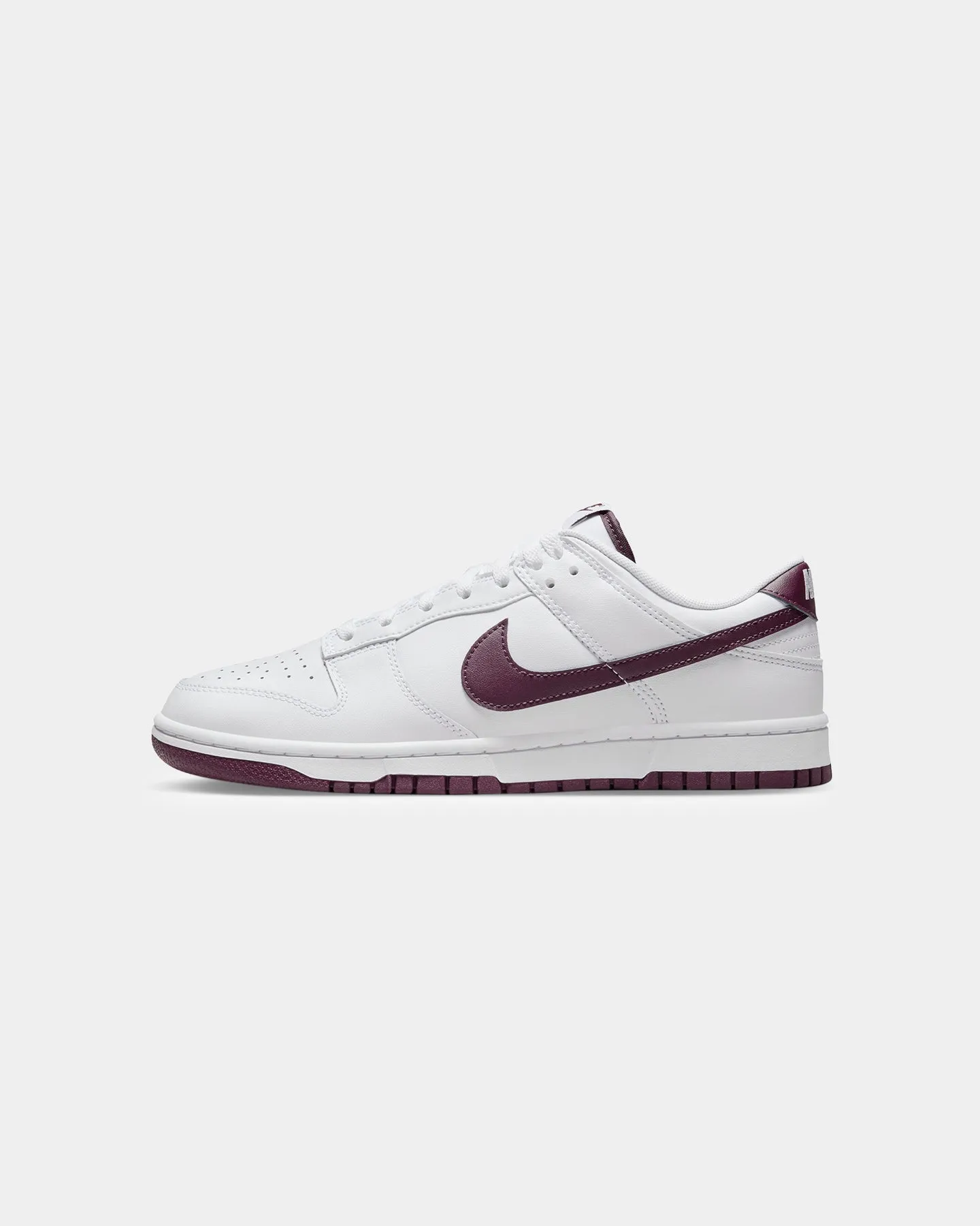 Nike Dunk Low Retro "Night Maroon" White/Night Maroon High Top