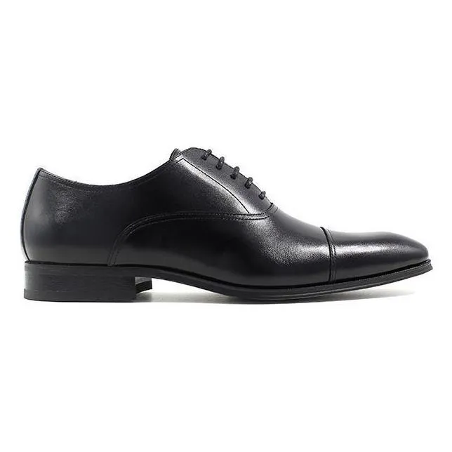 Florsheim Men's Corbetta Cap Toe Oxford Black Union Fit Dinner Date