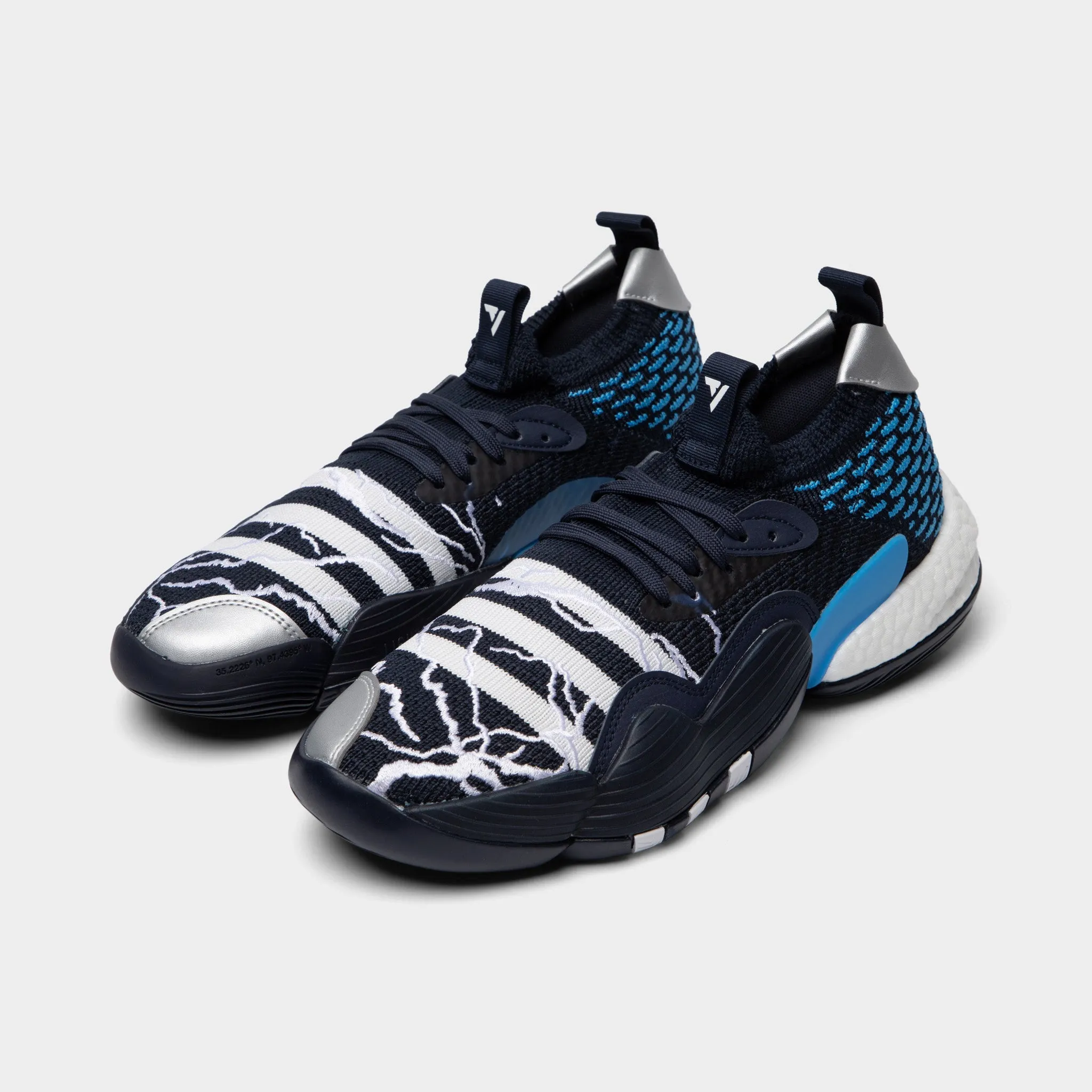 adidas Trae Young 2 Legend Ink / Cloud Ink - Pulse Blue Chic Fit