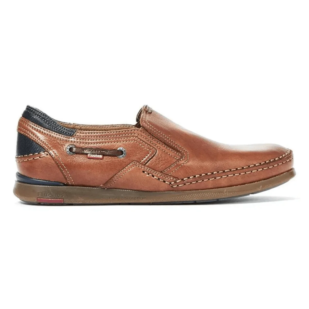 Fluchos Men's Mariner Cuero Leather Park Fun Lightweight Feel