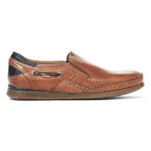 Fluchos Men's Mariner Cuero Leather Path Jog Lined interior