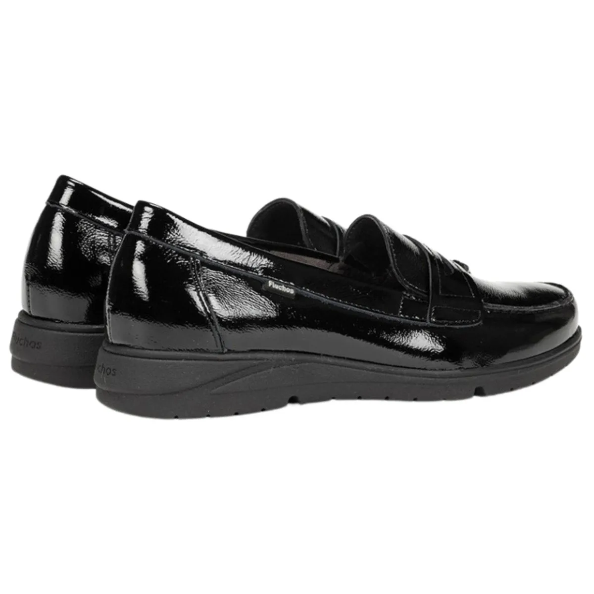 Grab Shade Guest Perfect Fluchos Women's Styll F1835 Black Patent