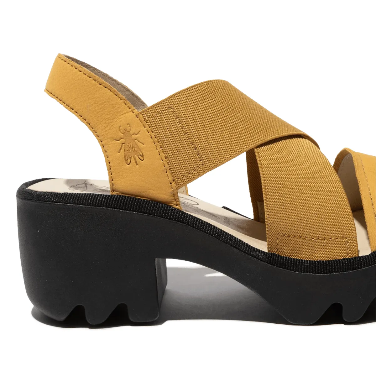 Fly London Women's Taji502 Bumblebee Retro Shade Suede Finish