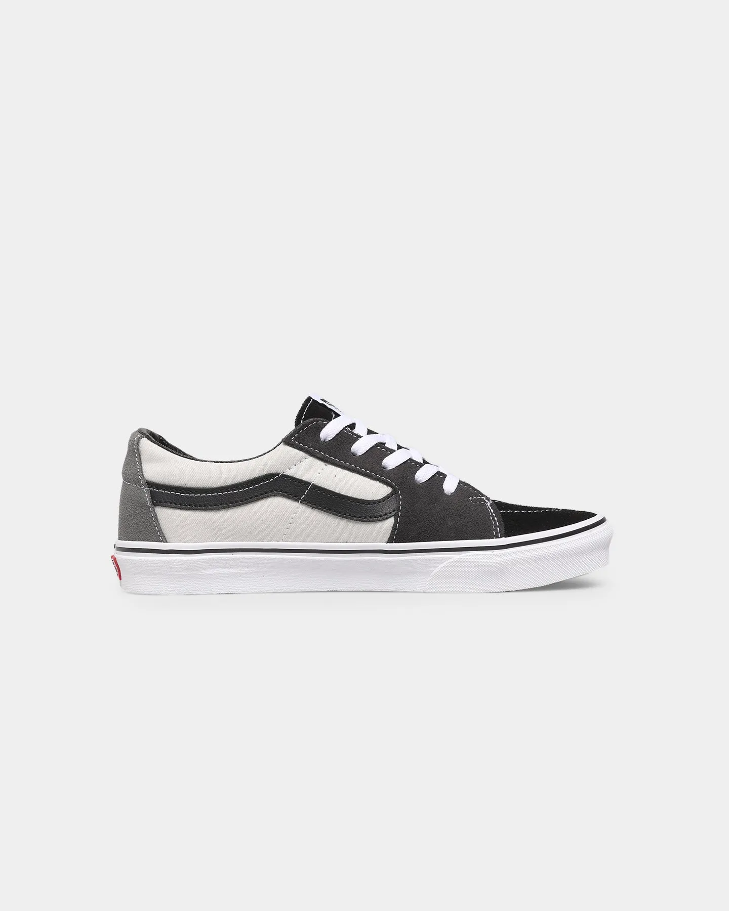 Vans SK8-Low (Colour Block) Drizzle/True White Ventilation holes Pearl Shine