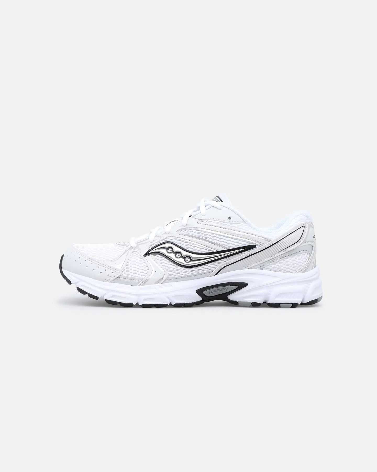 Saucony Ride Millennium White/Silver Calm Step Quick Life