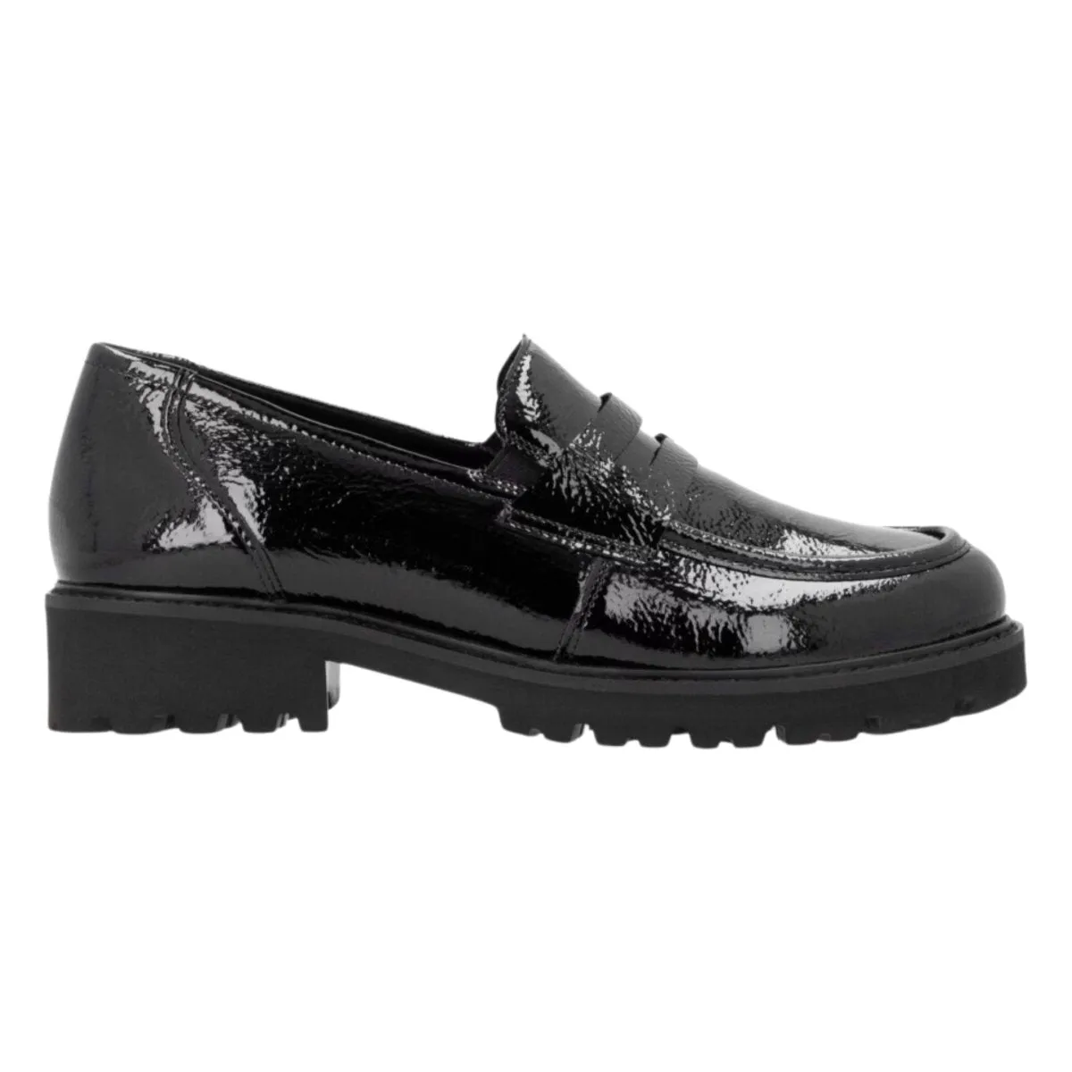 Chamber Concert Rieker Women's D8602-00 Black Patent