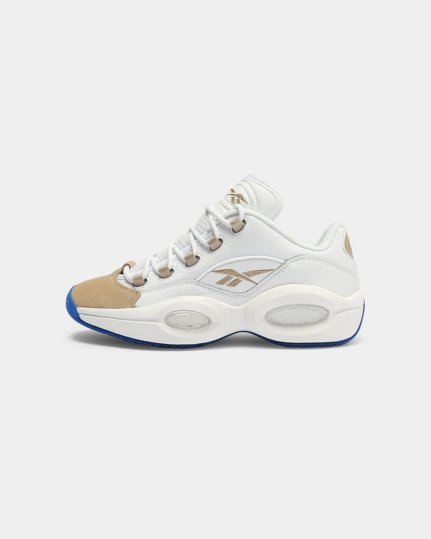 Reebok Question Low White/White/Sand Arch Care