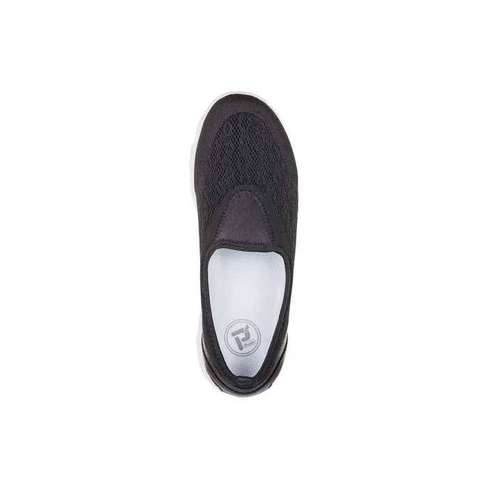 Heel Design Womens Propet Travelactiv Slip-On in Black
