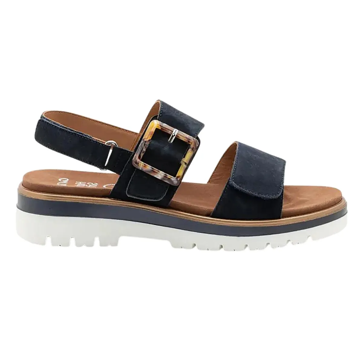Ara Women's Marbella Dark Navy Nubuck Memory Foam Formal Mode
