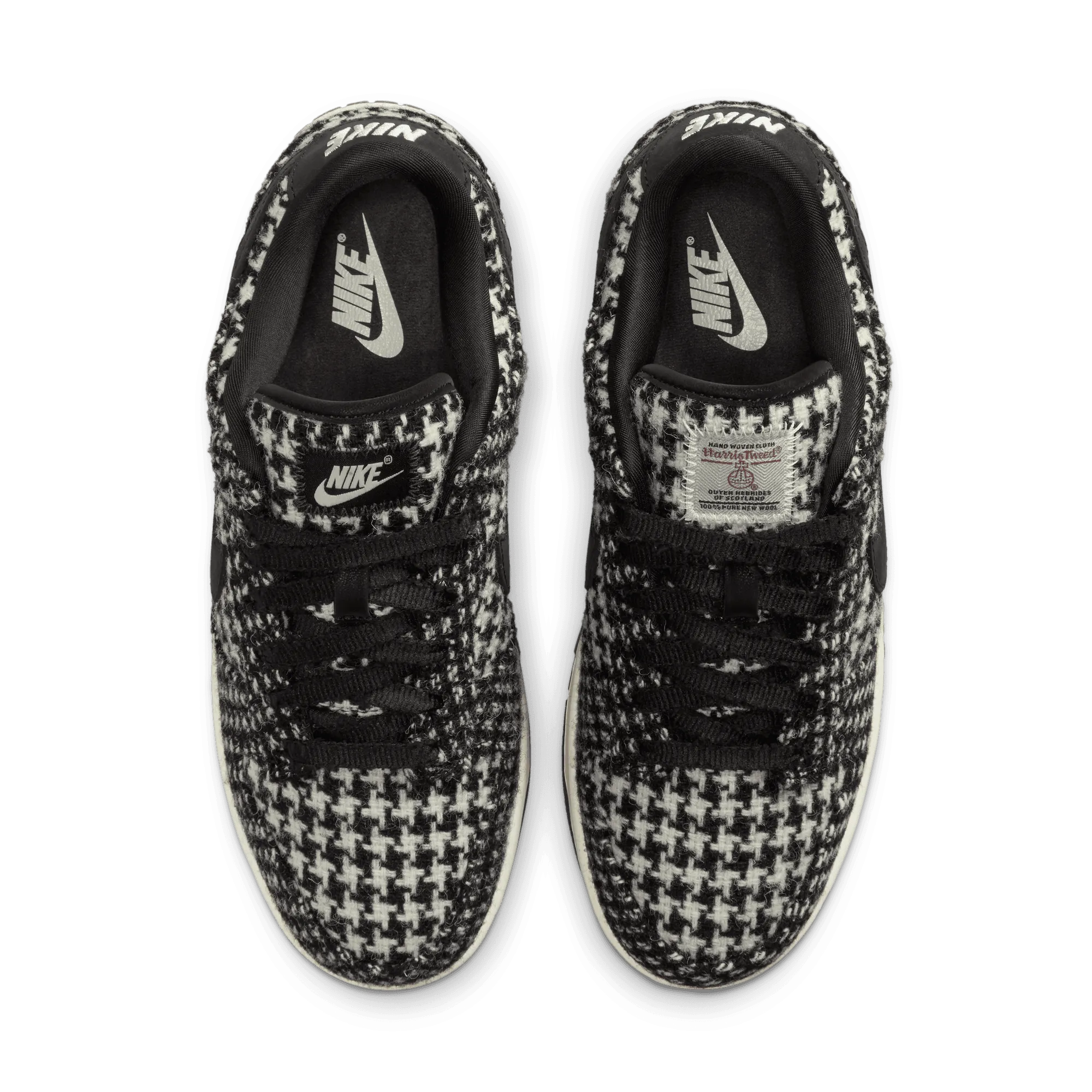   Harris Tweed Wmns Dunk Low 'Black Phantom' Outdoor Fun Quick Flex