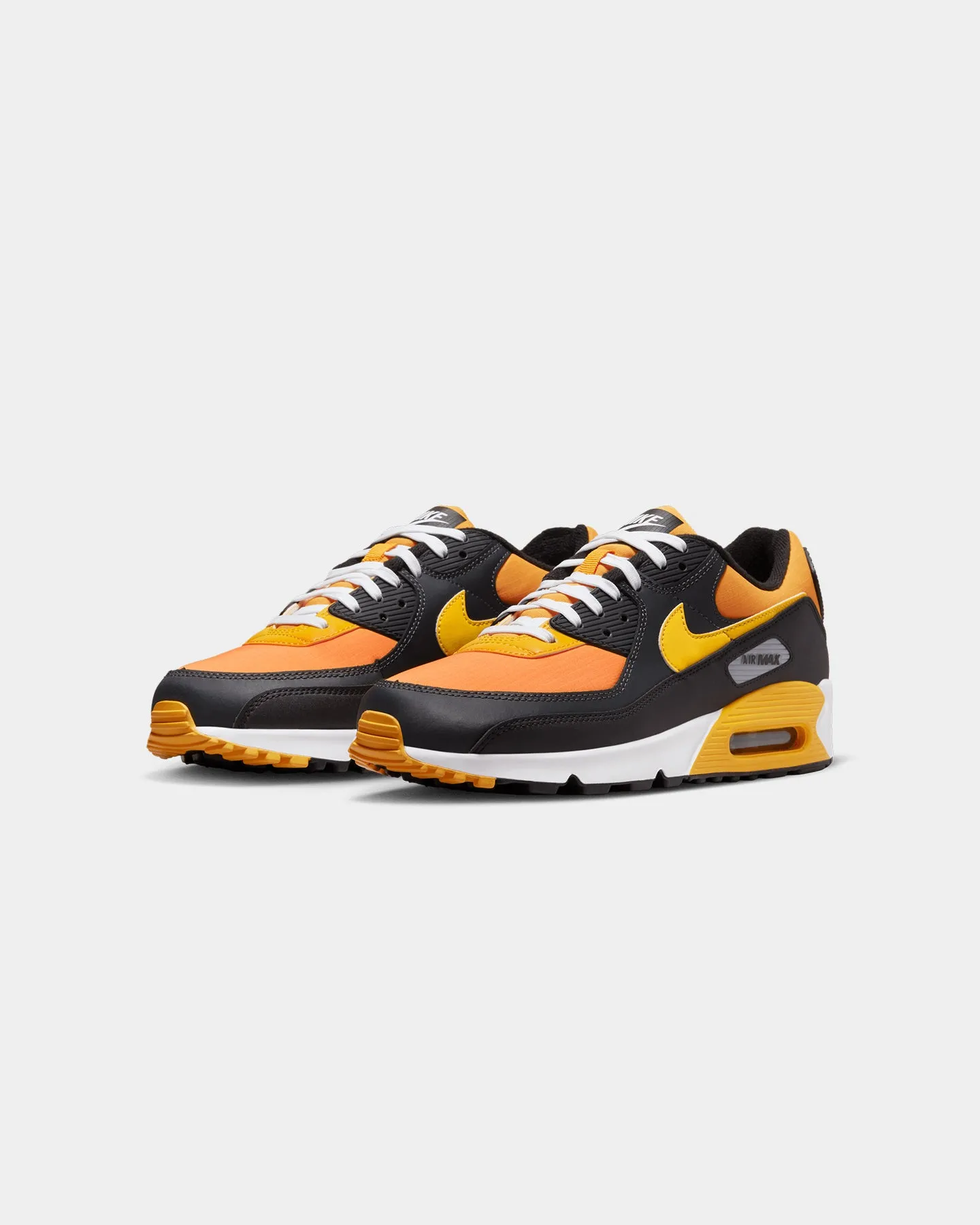 Nike Air Max 90 Kumquat/University Black Breathable Material Jungle Path