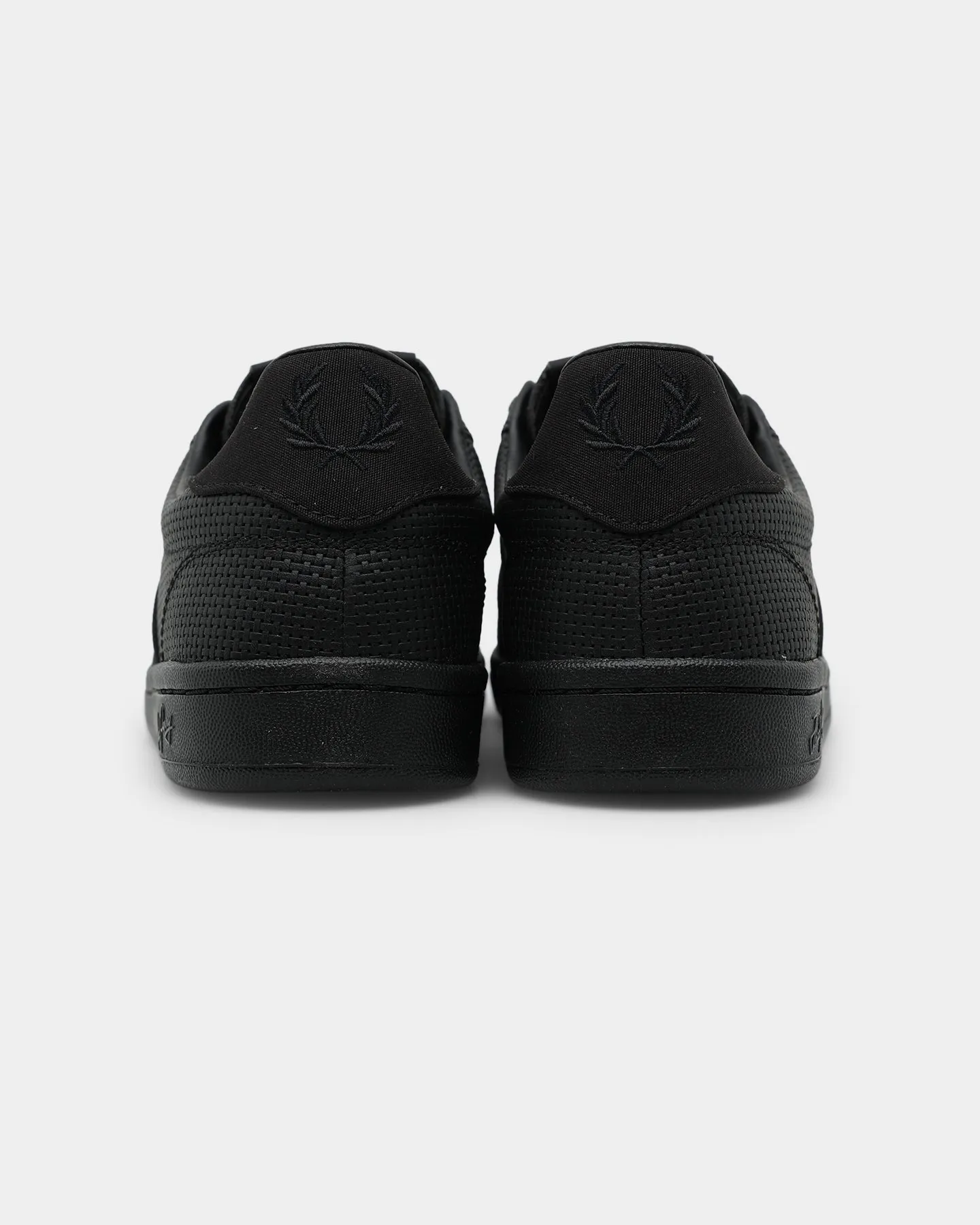 Fred Perry B721 Black Mono Style Lace Tie