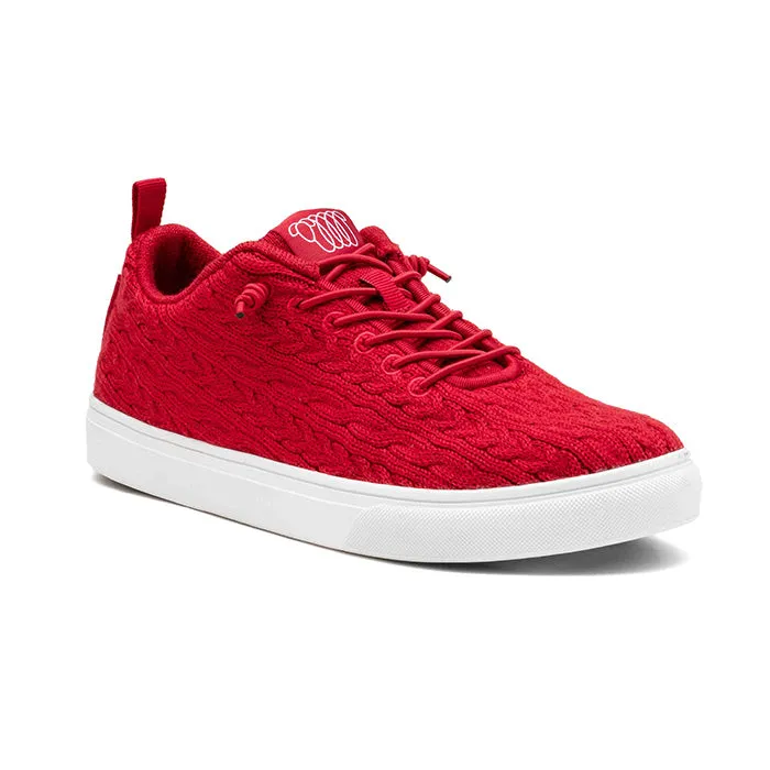 Non Slip Womens Woolloomooloo Cooma in Red