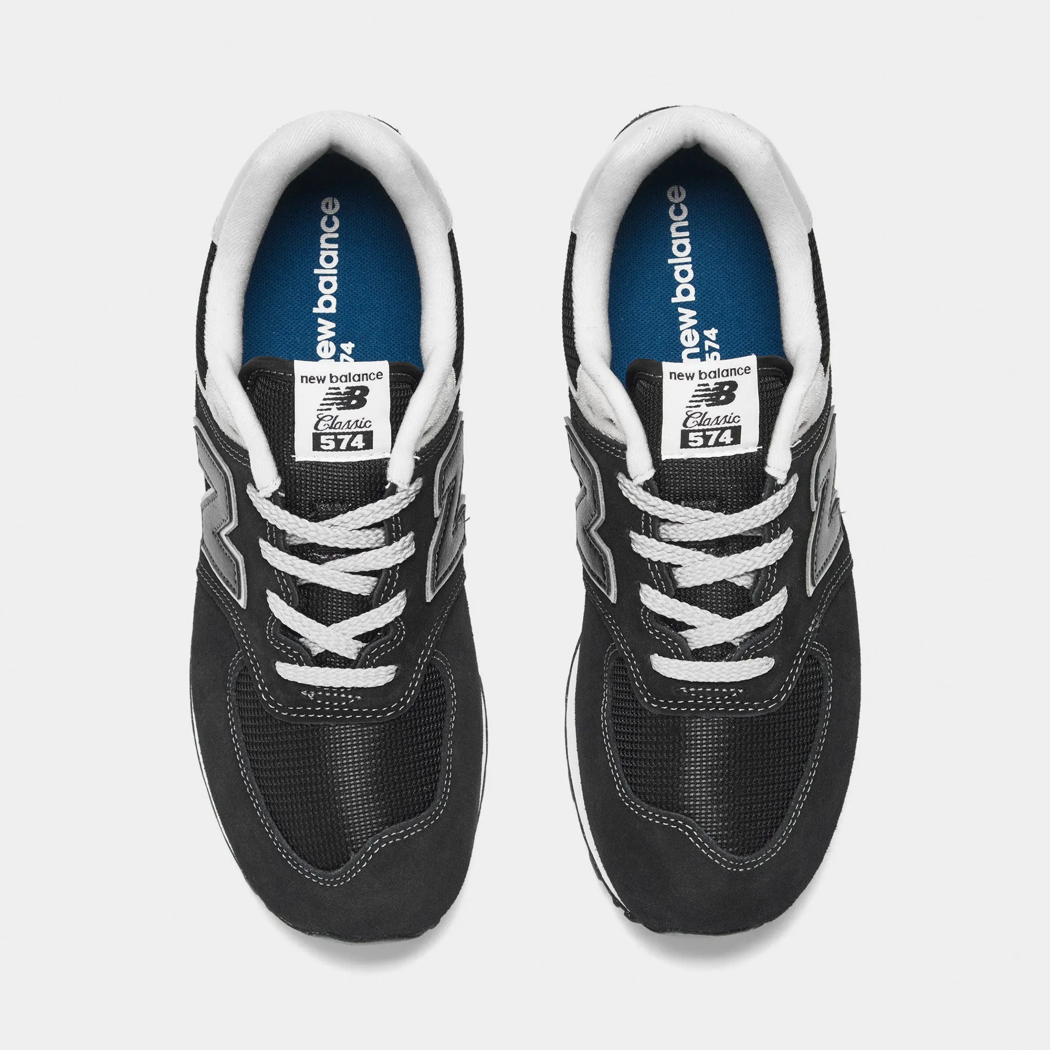 Classic Build Easy Step New Balance GC574EVB Black / White