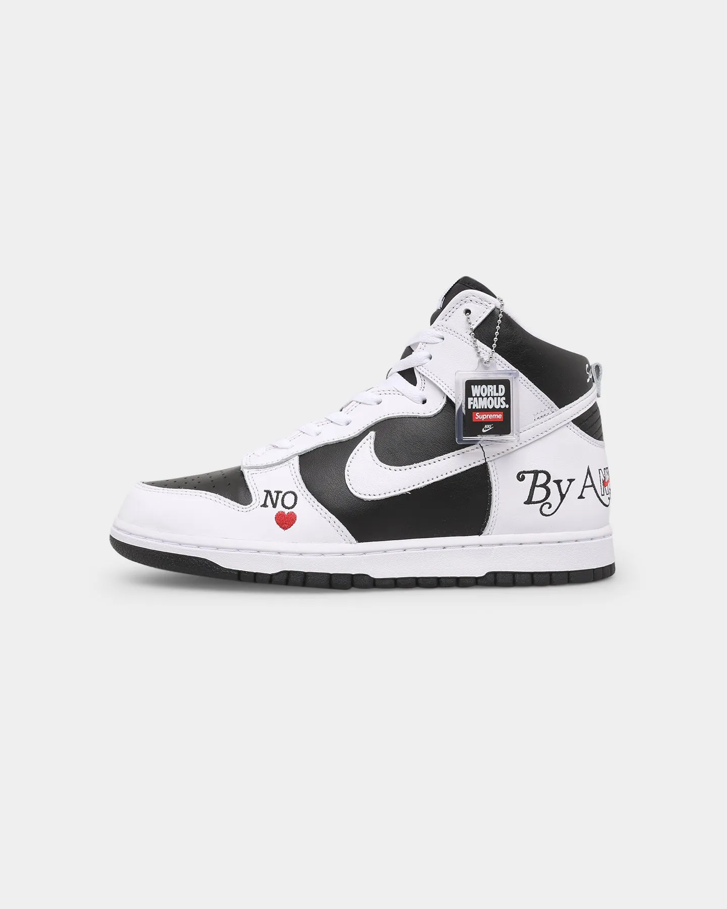 Ergonomic Design Winter Warm Supreme X Nike Dunk SB High Black