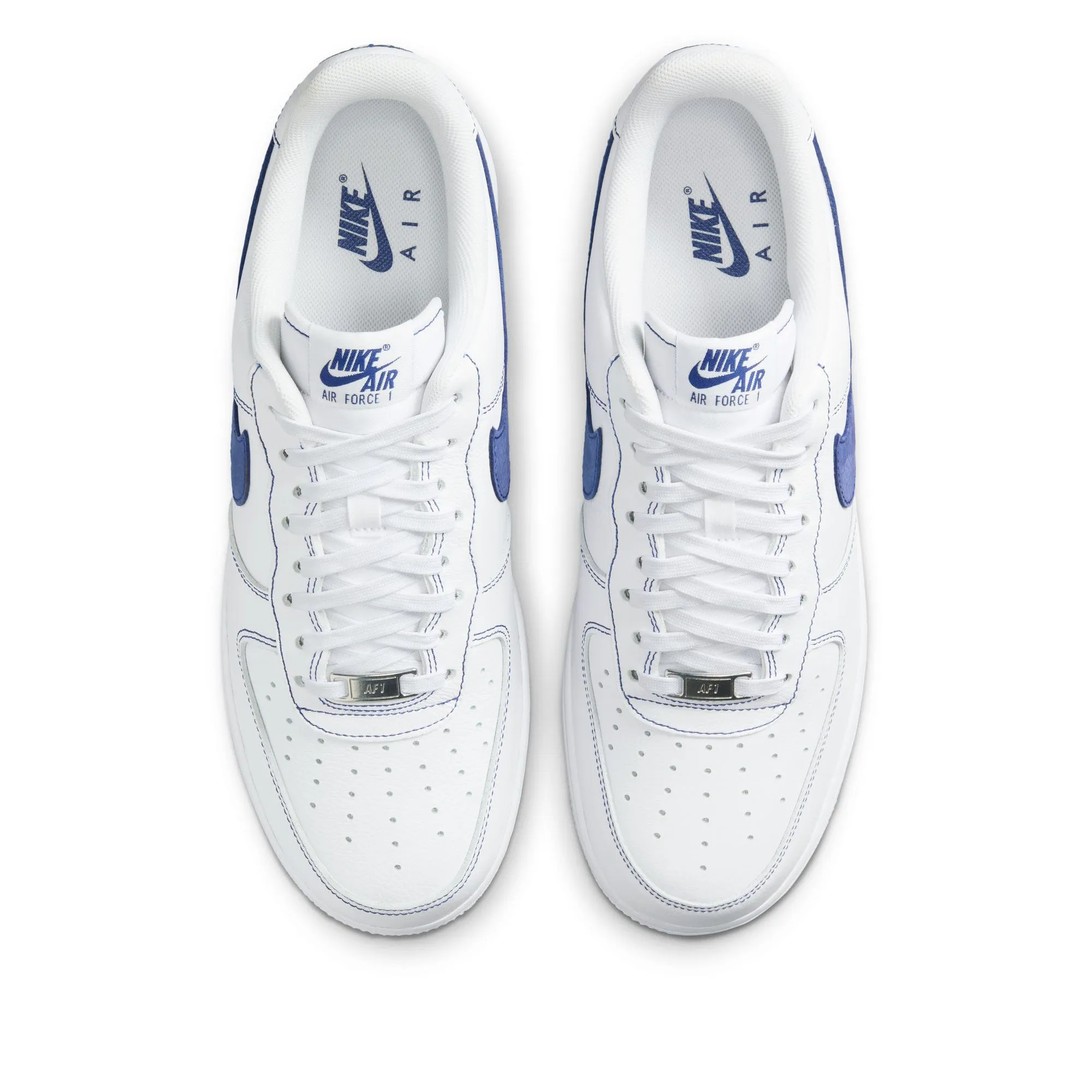 Foot Tech Nike Air Force 1 '07 LV8 - White/Deep Royal Blue