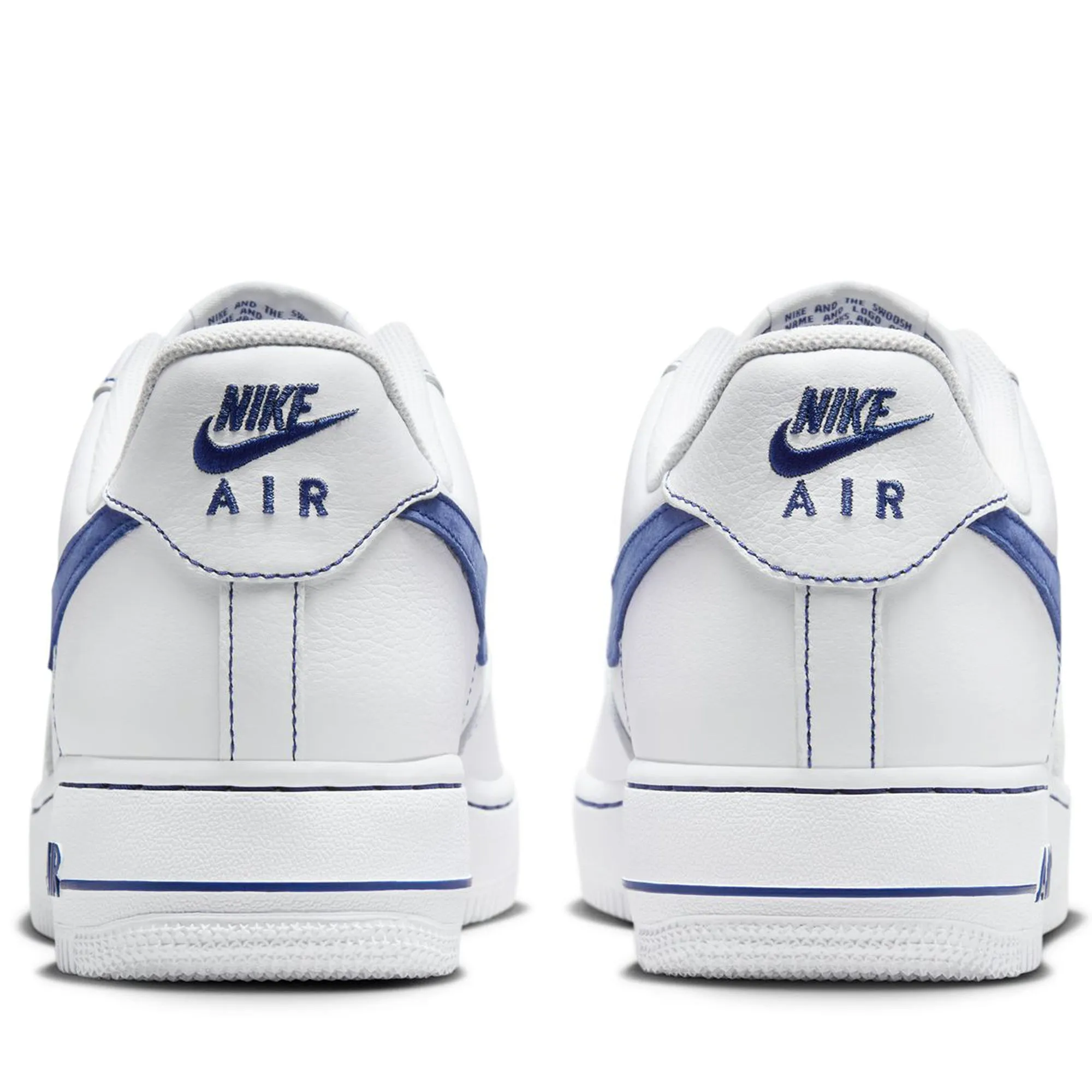 Nike Air Force 1 '07 LV8 - White/Deep Royal Blue Neutral Colorway