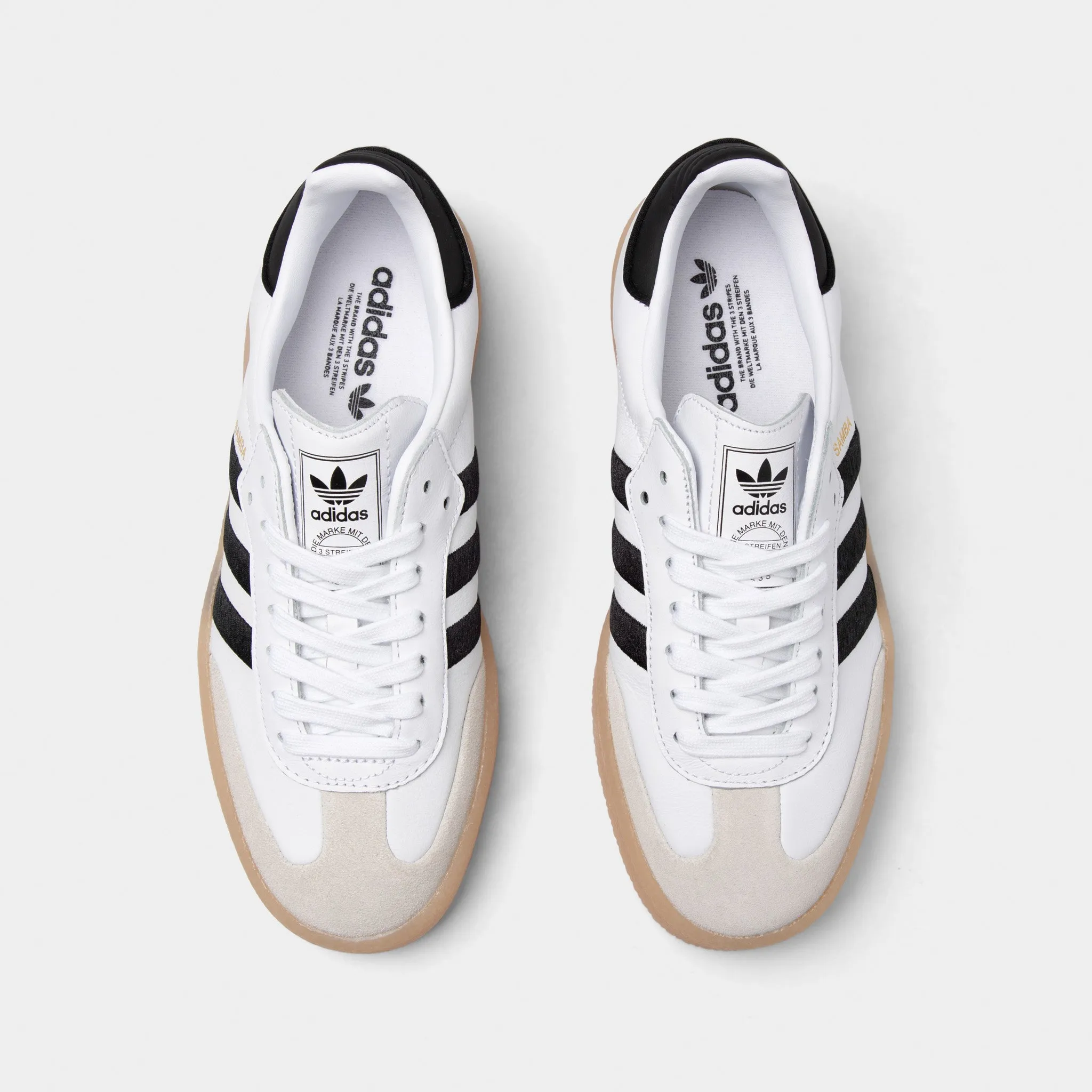 adidas Originals Women's Sambae Footwear White / Core Black Ventilated Design Virtual Step