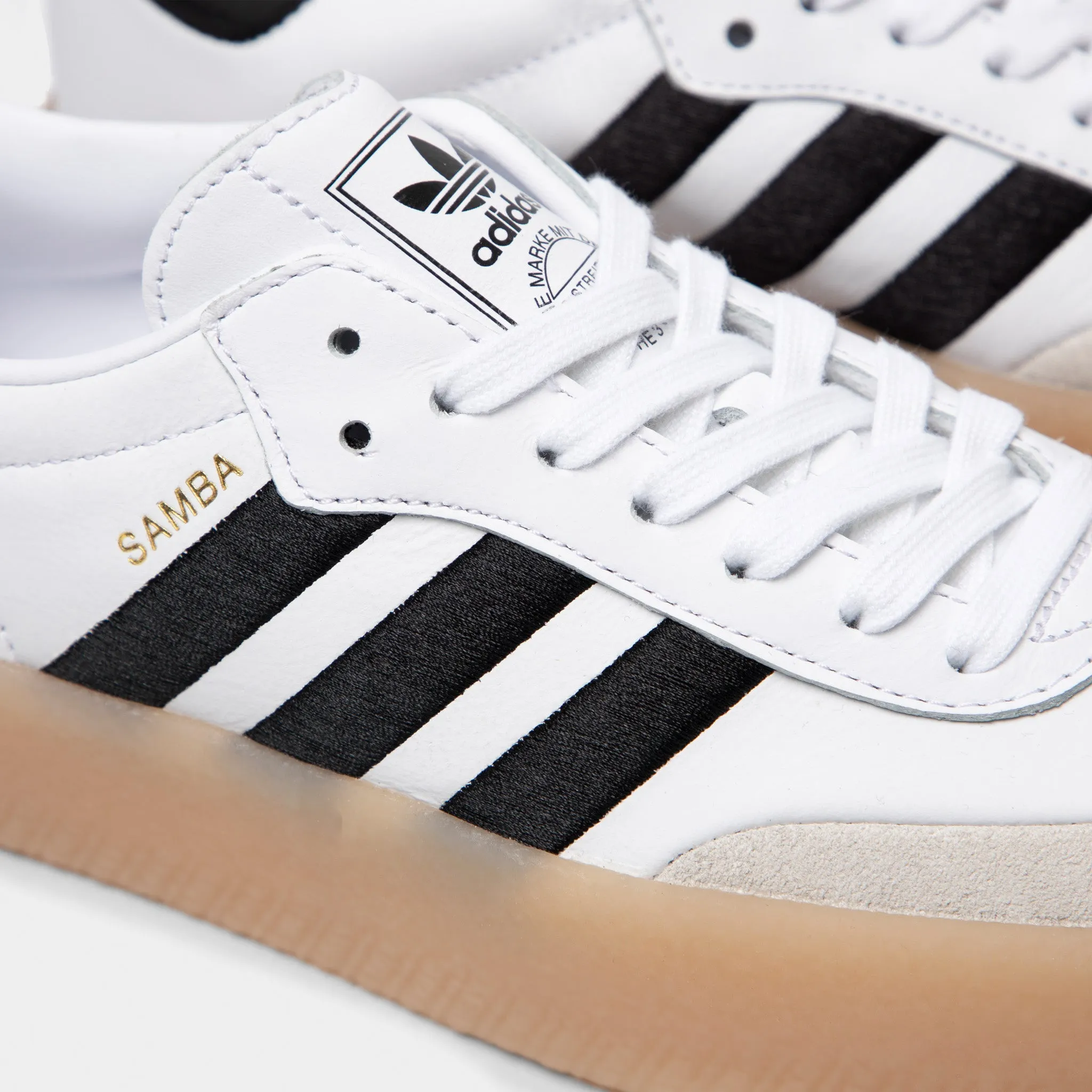 adidas Originals Women's Sambae Footwear White / Core Black Airport Easy