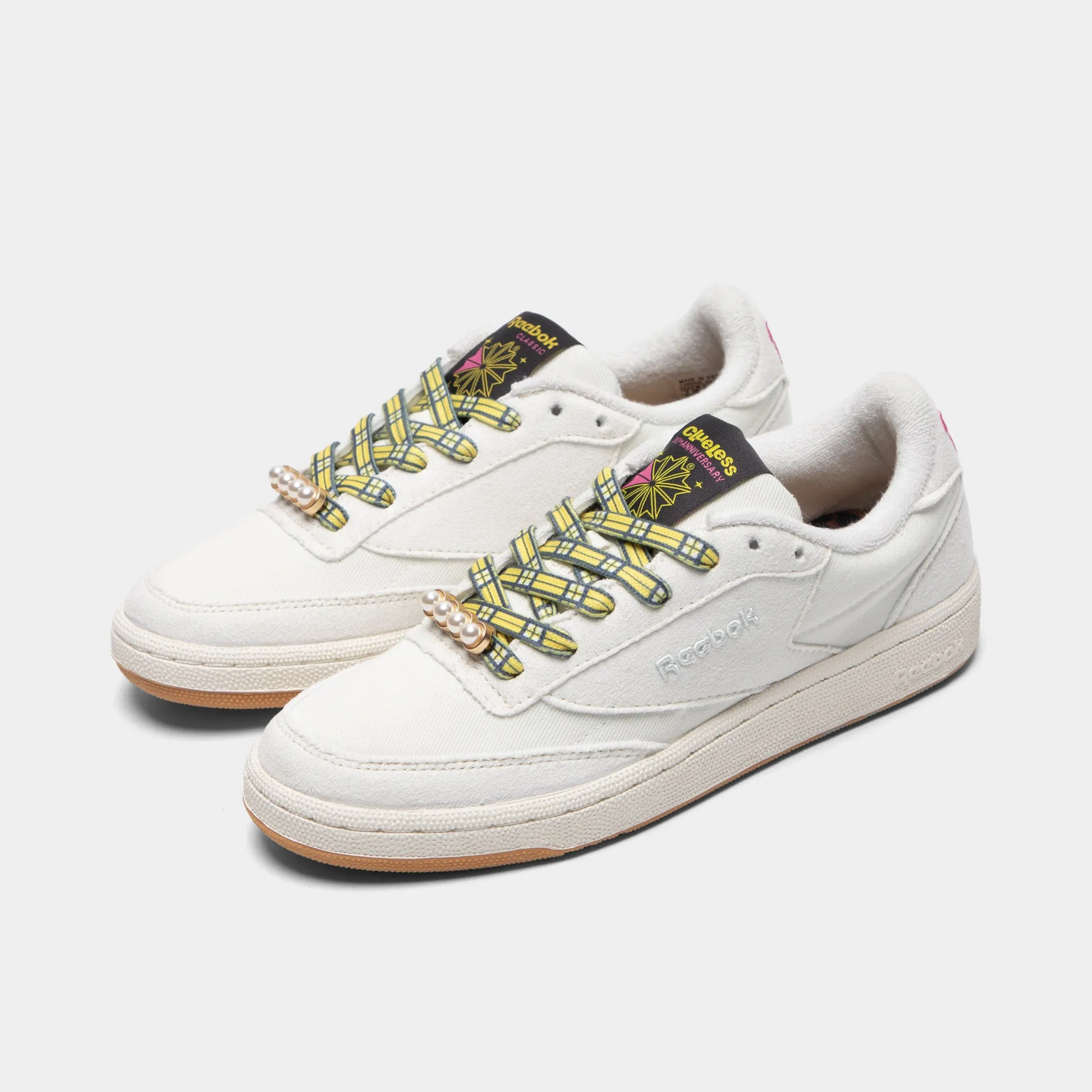 Reebok Women's Club C 85 / Clueless Plaids Posture aid Urban Sleek