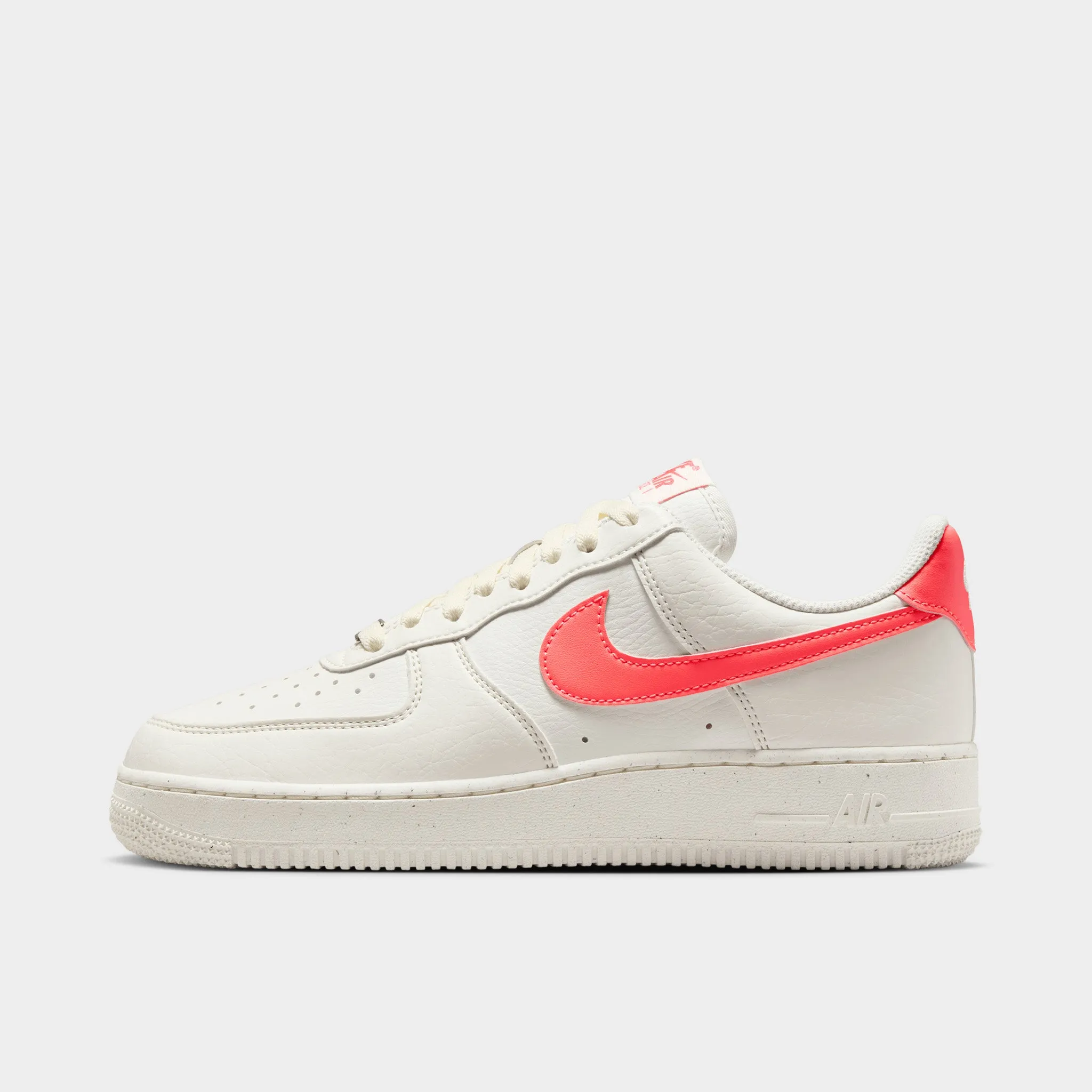 Nike Women's Air Force 1 '07 Next Nature Sail / Sail -  Hot Lava Sleek Frame