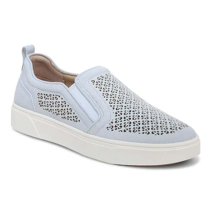 Womens Vionic Kimmie Perf in Ballad Blue Dog Hike