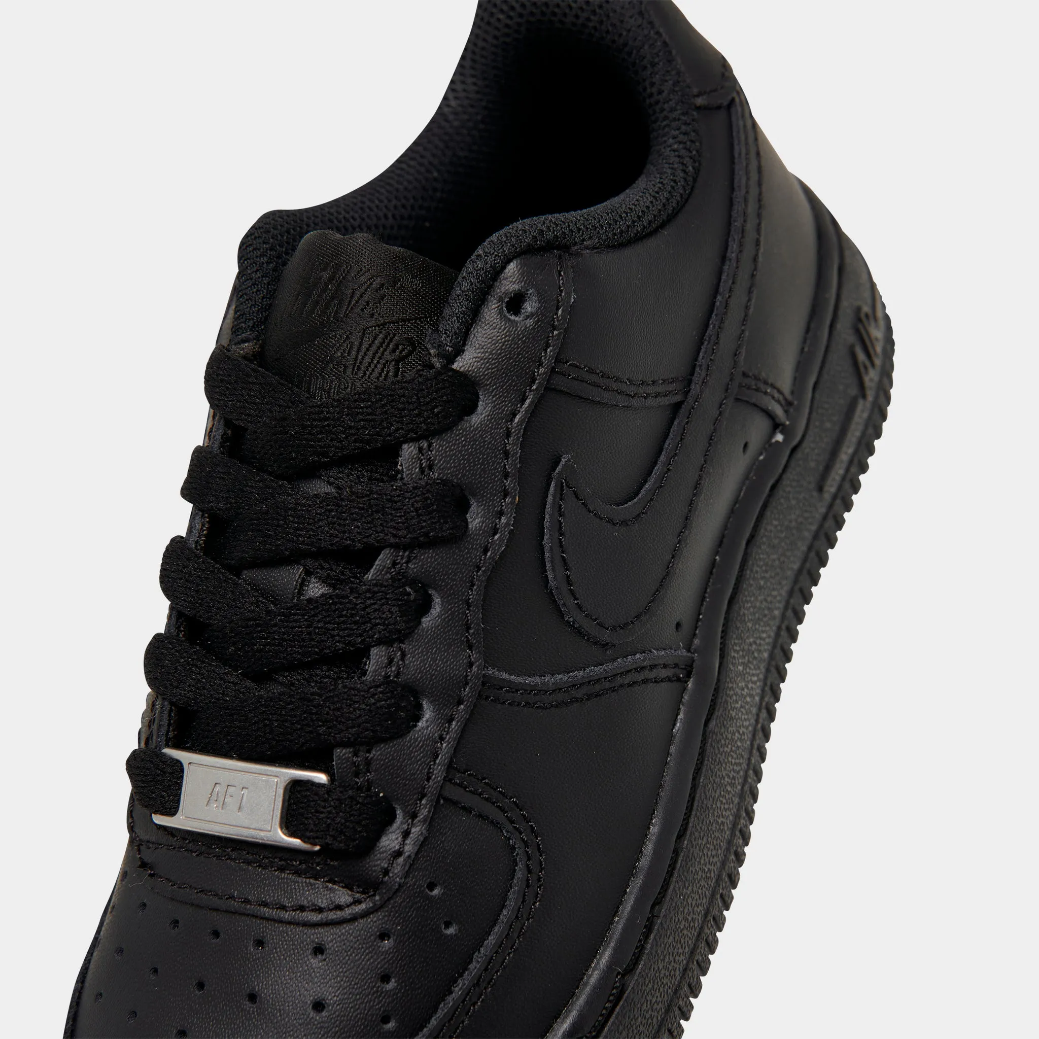 Nike Air Force 1 LE GS Black / Black - Black Street Scene