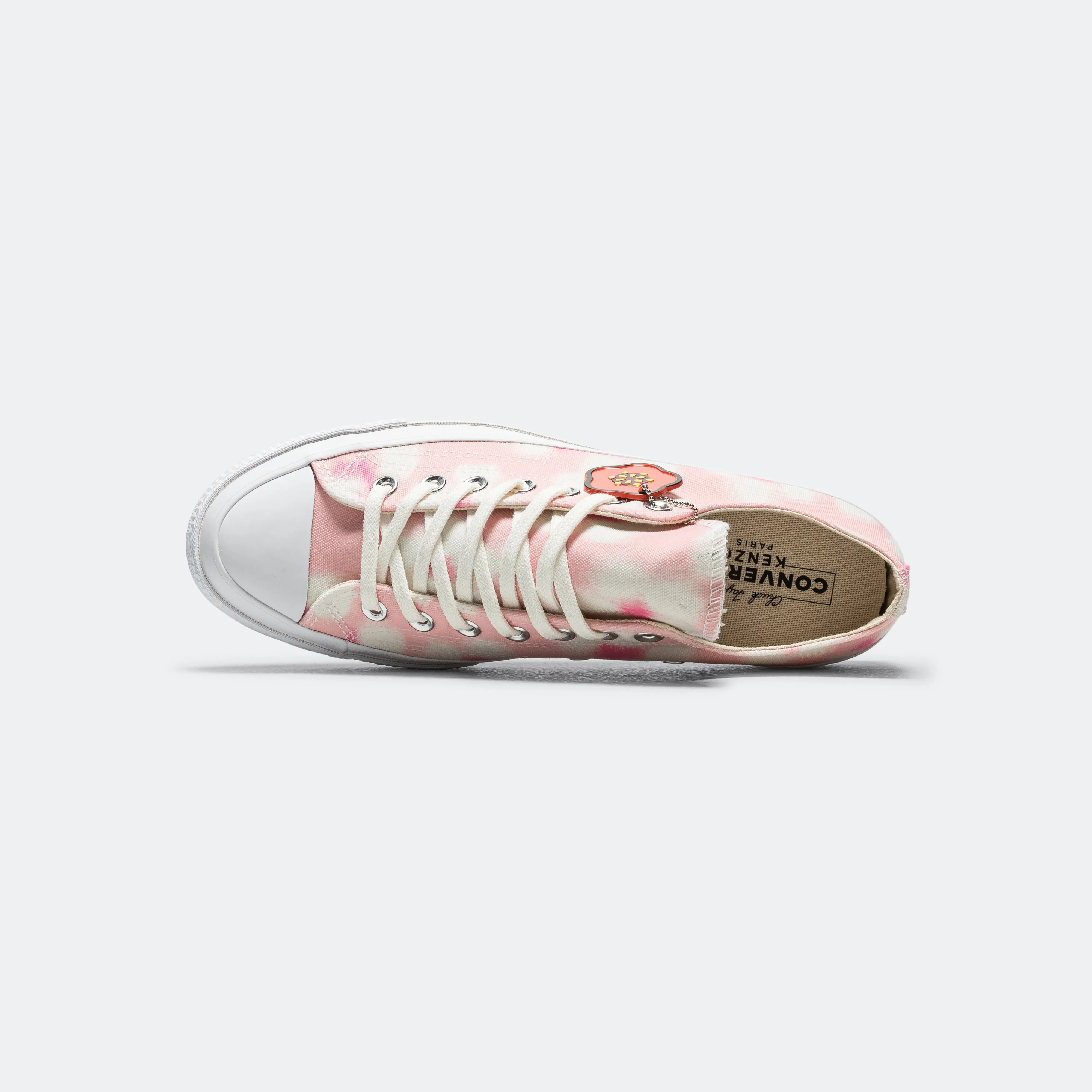 Slip On Design Comfortable Chuck 70 Ox x Kenzo - Pink Cosmos/Strawberry Cream