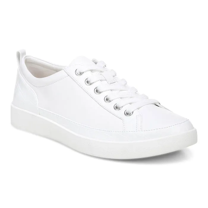 Womens Vionic Winny Lace Up Sneaker White Style Match