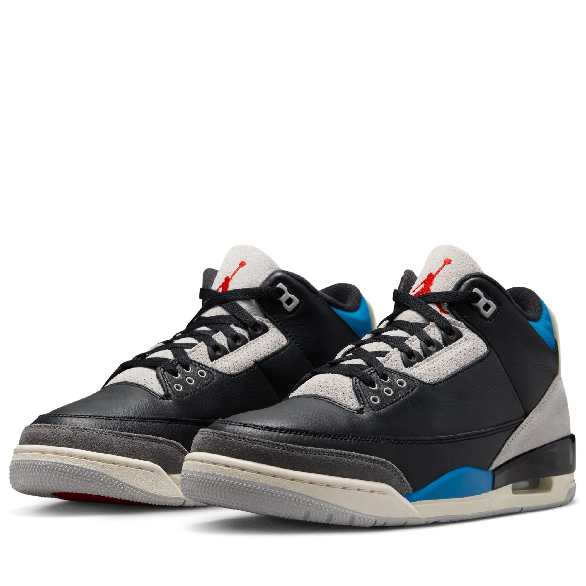 Thermal Bonded Seams Thermal Regulation Layer Air Jordan 3 Retro OG 'Rare Air' - Black/Chile Red