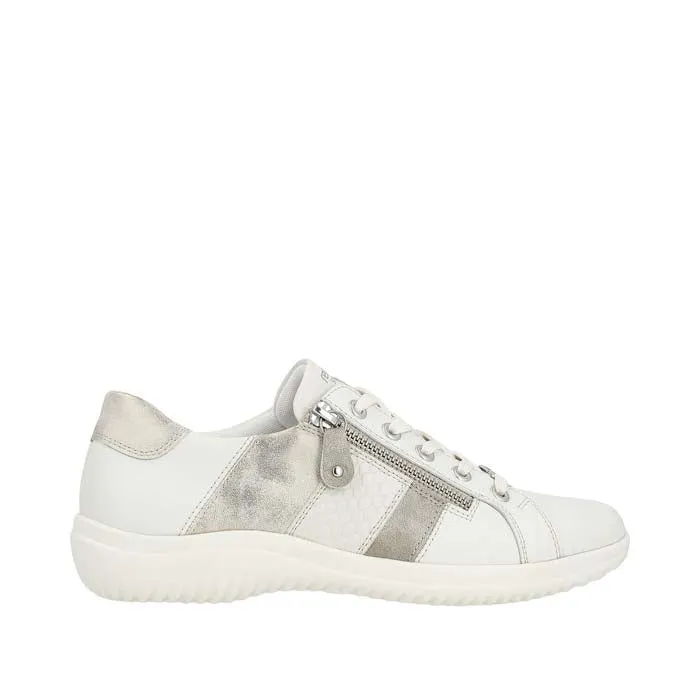 Drop Hike Ergonomic Feel Womens Remonte Louann 00 in Snow/Perle/Off White