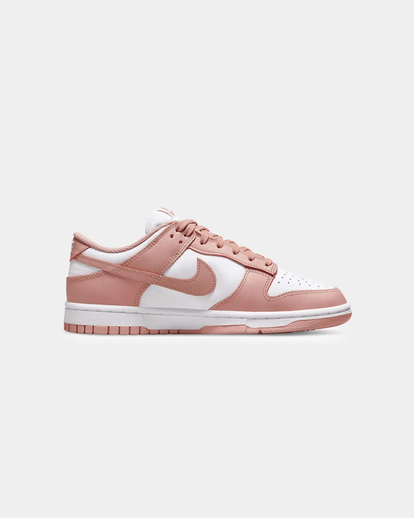 Nike Women's Dunk Low "Rose Whisper" White/Rose Whisper microfiber men's styles