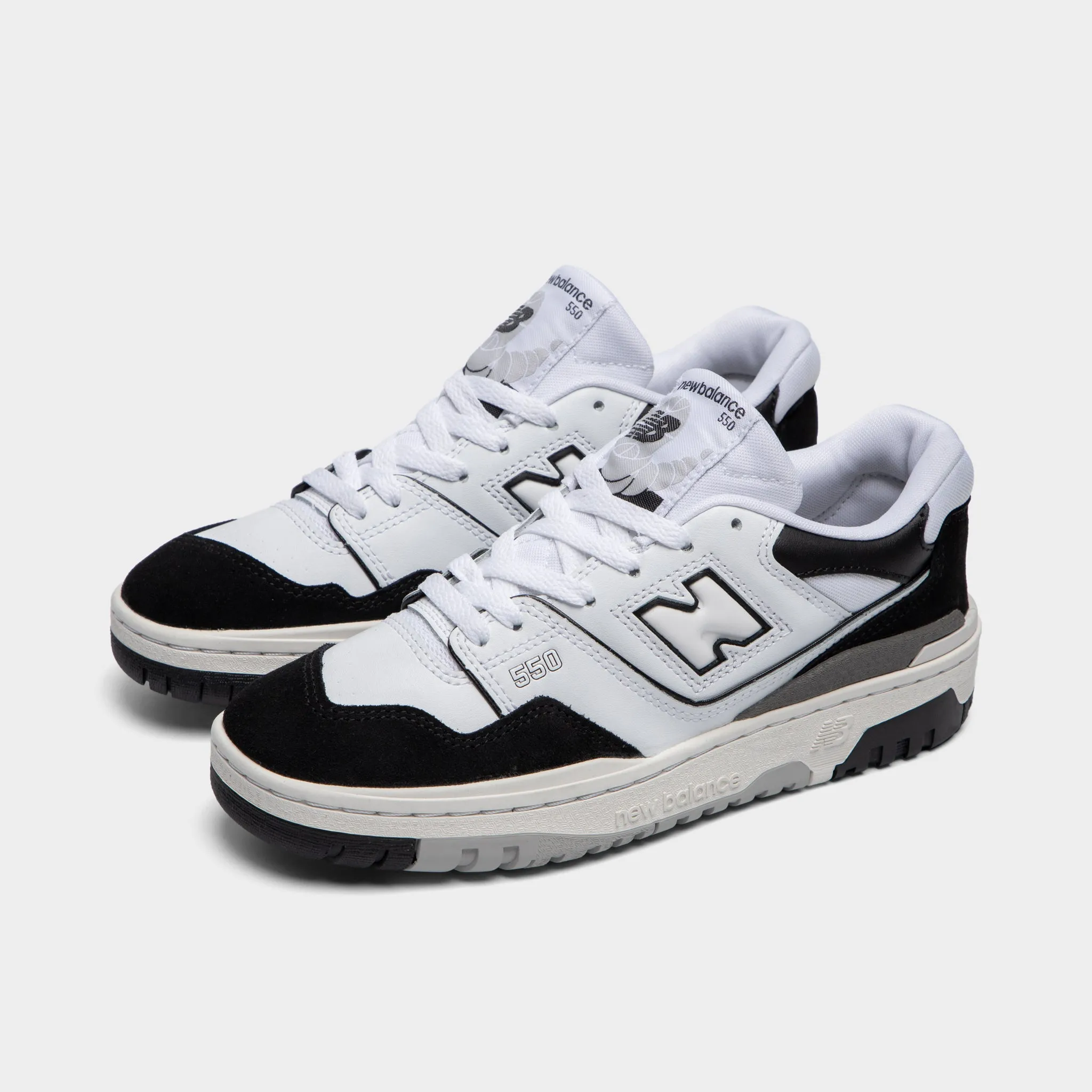 New Balance Junior Boys' GSB550CA White / Black Trail Path Motion Ease