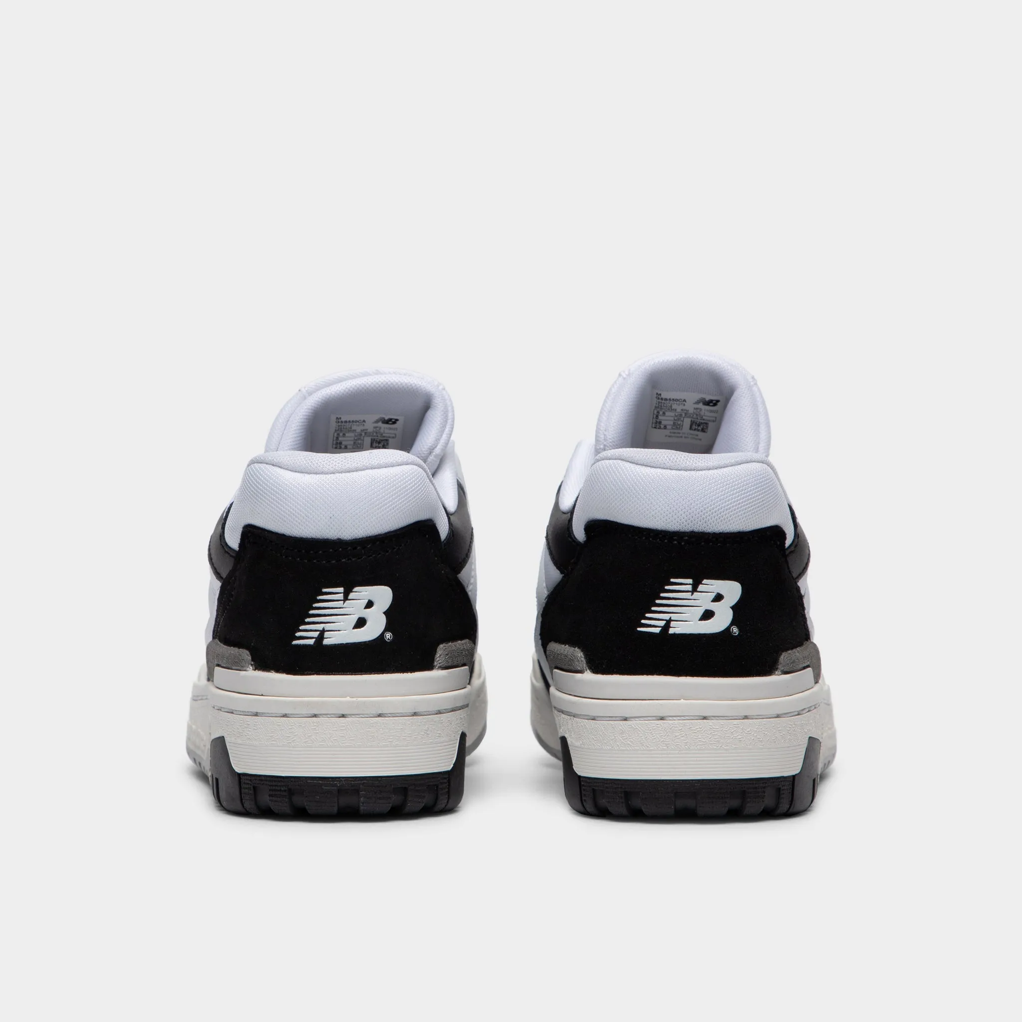 Craftsmanship New Balance Junior Boys' GSB550CA White / Black