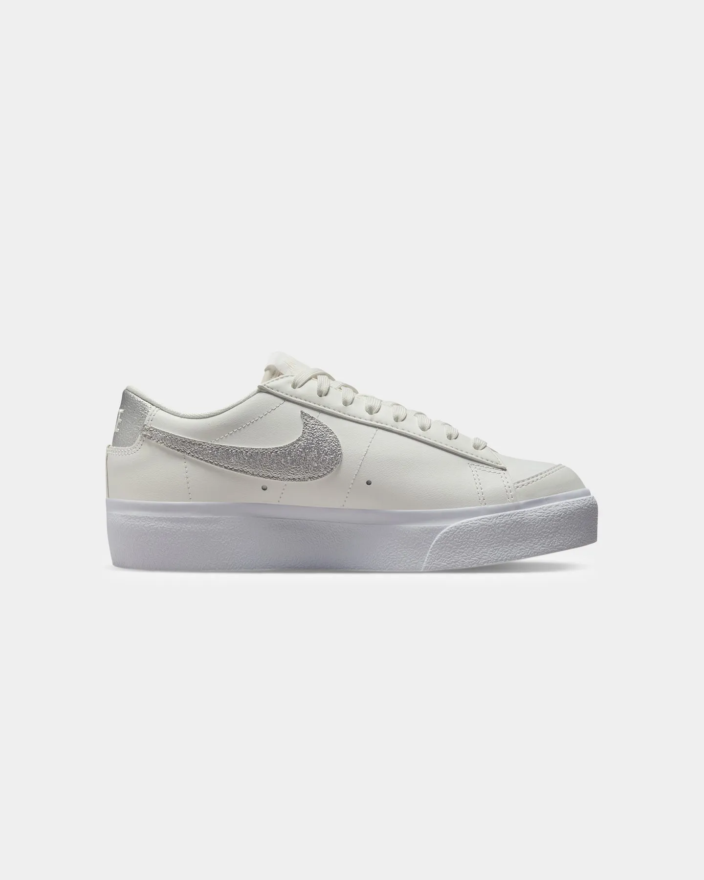 longest Nike Women's Blazer Low Platform Summit White/Metallic