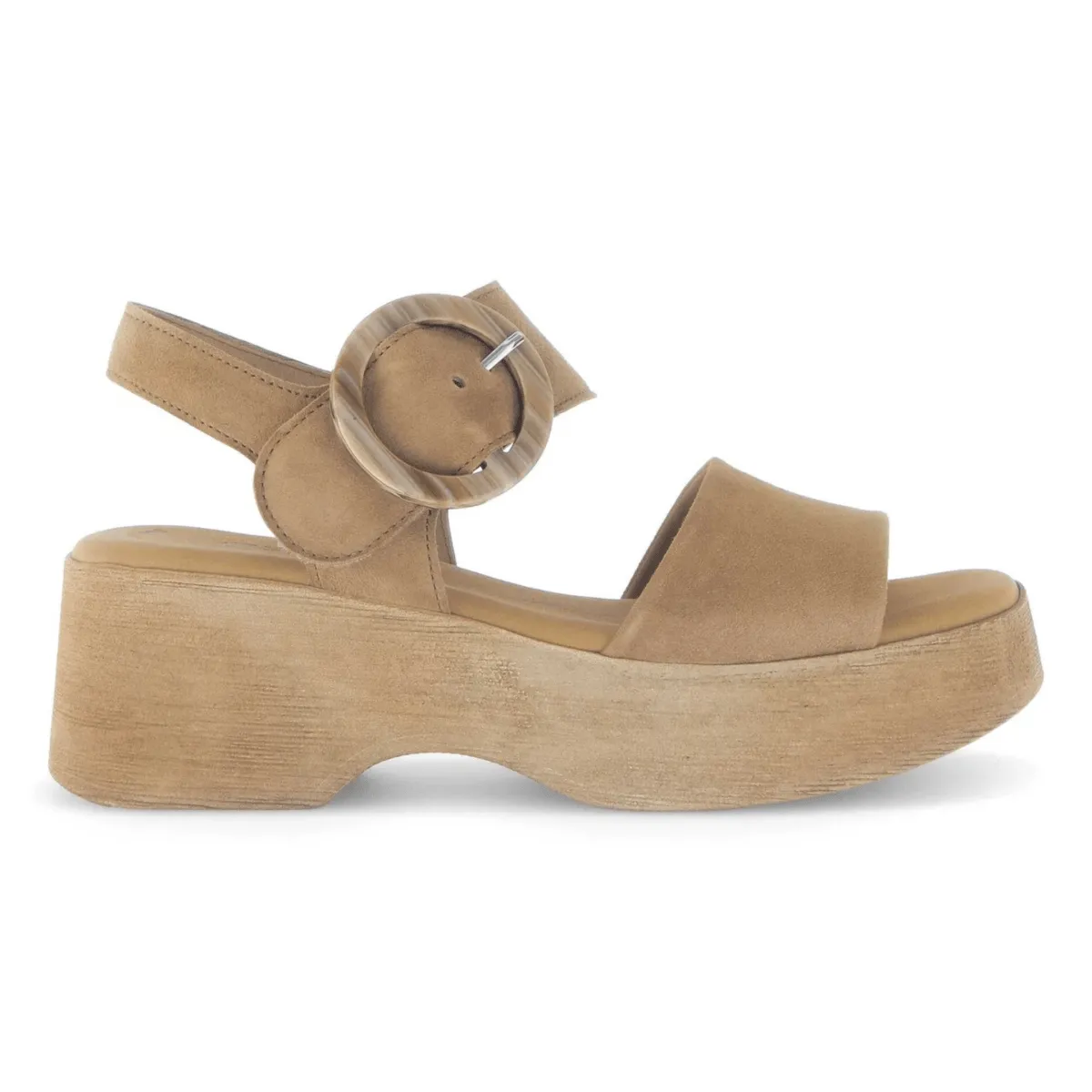 Gabor Women's 64.520.14 Walnut Suede Leather Grab Go