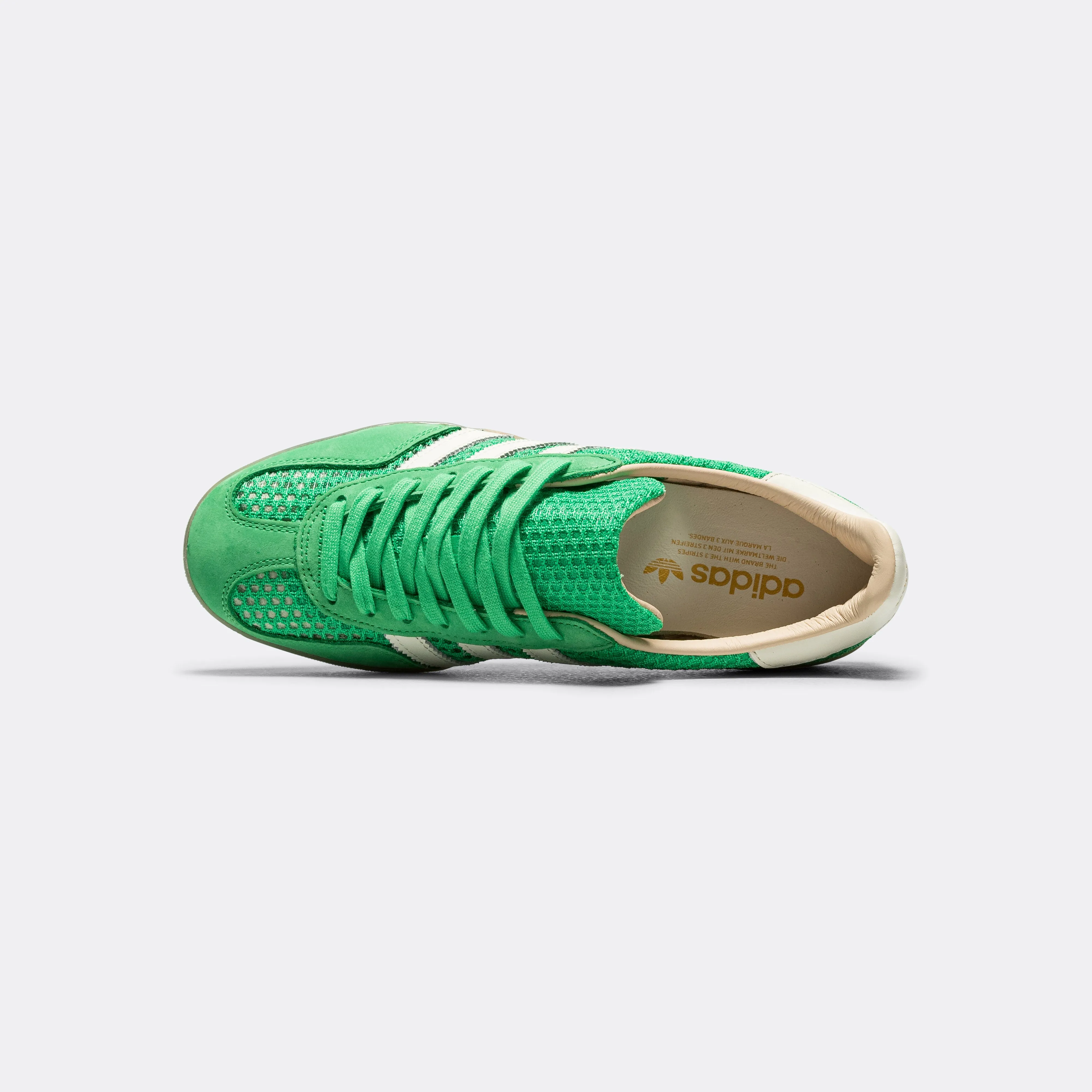 Gazelle Indoor - Energy Green/Off White-Magic Beige Lightweight Support