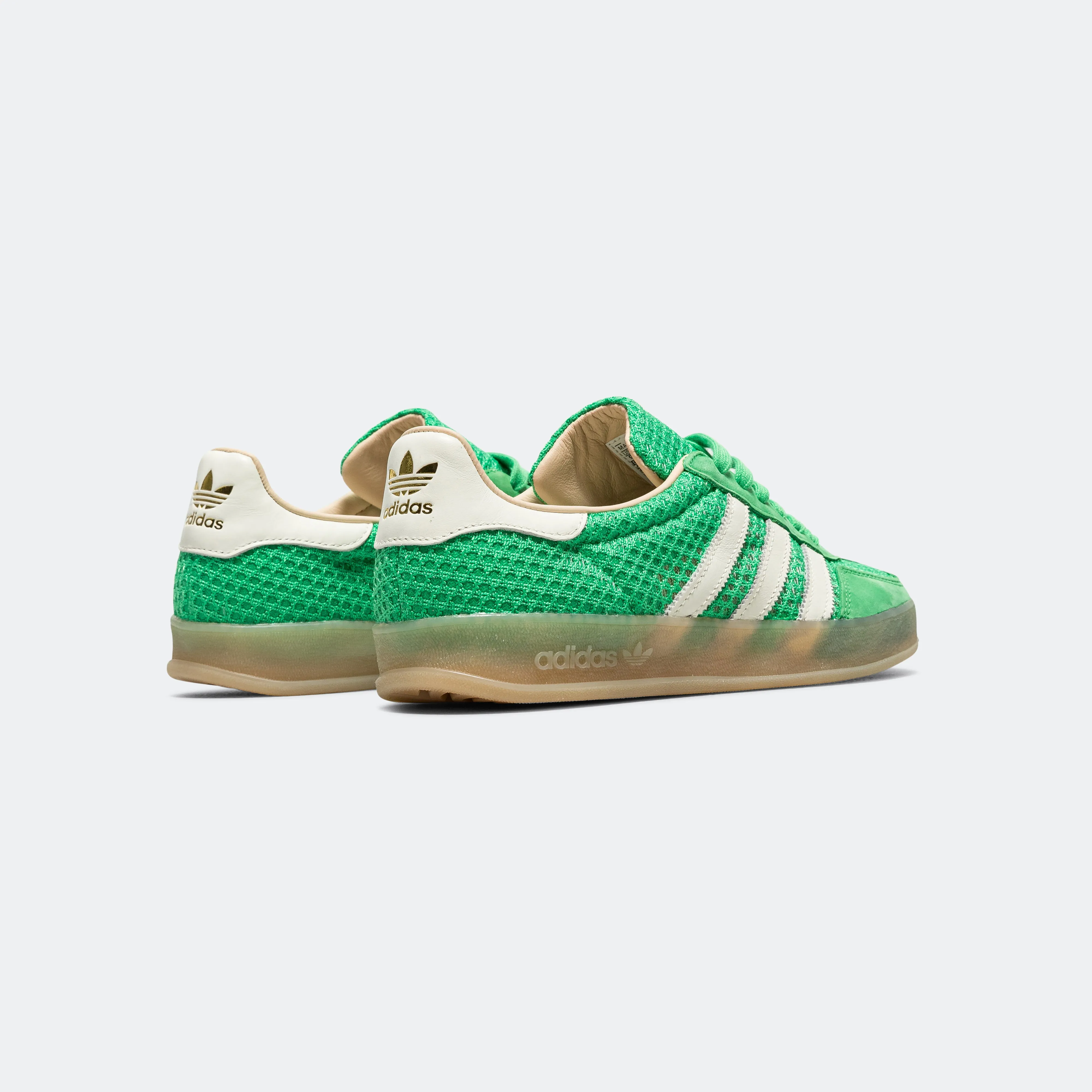 Gel Infused Heel Structured Choice Gazelle Indoor - Energy Green/Off White-Magic Beige