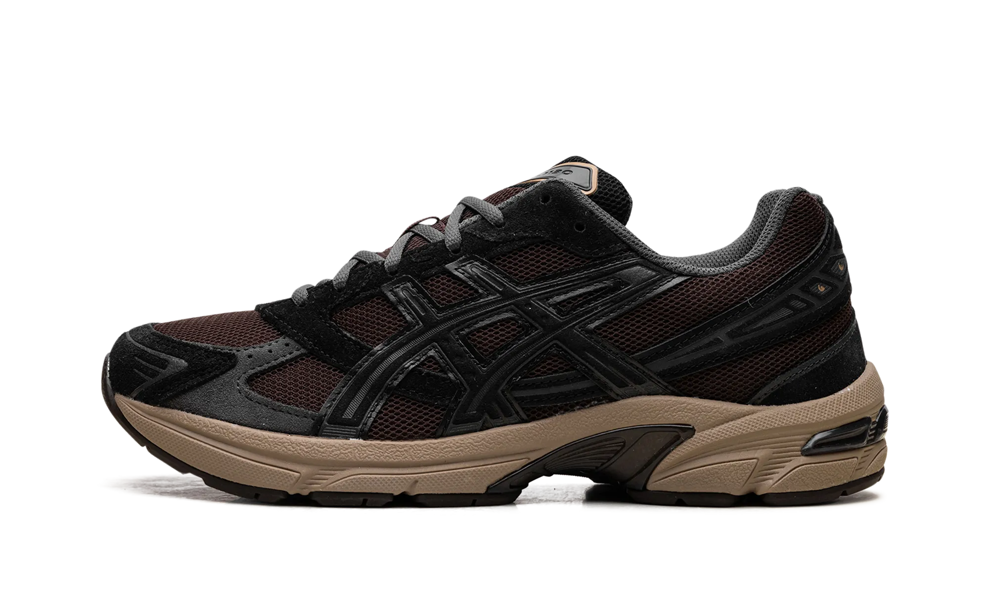 running in a snow - covered area shoes Comfort arch support Gel-1130 "Coffee"