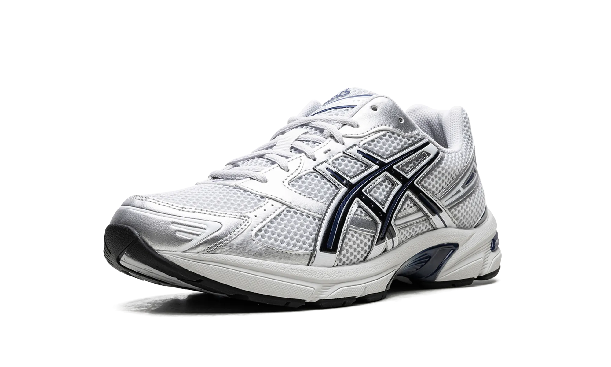 GEL-1130 "Glacier Grey/Black" removable footbed shoes