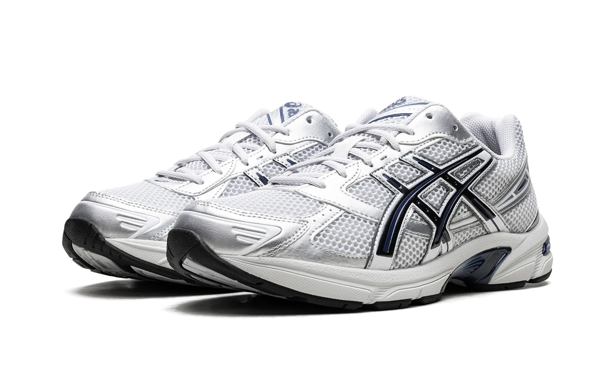 neon running wear high - heeled running shoes GEL-1130 "Glacier Grey/Black"