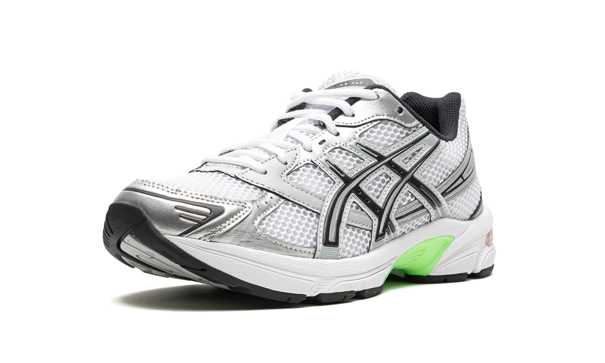 Classic Shoes gym - ready shoe readiness Gel-1130 "Mid Grey / Lime"