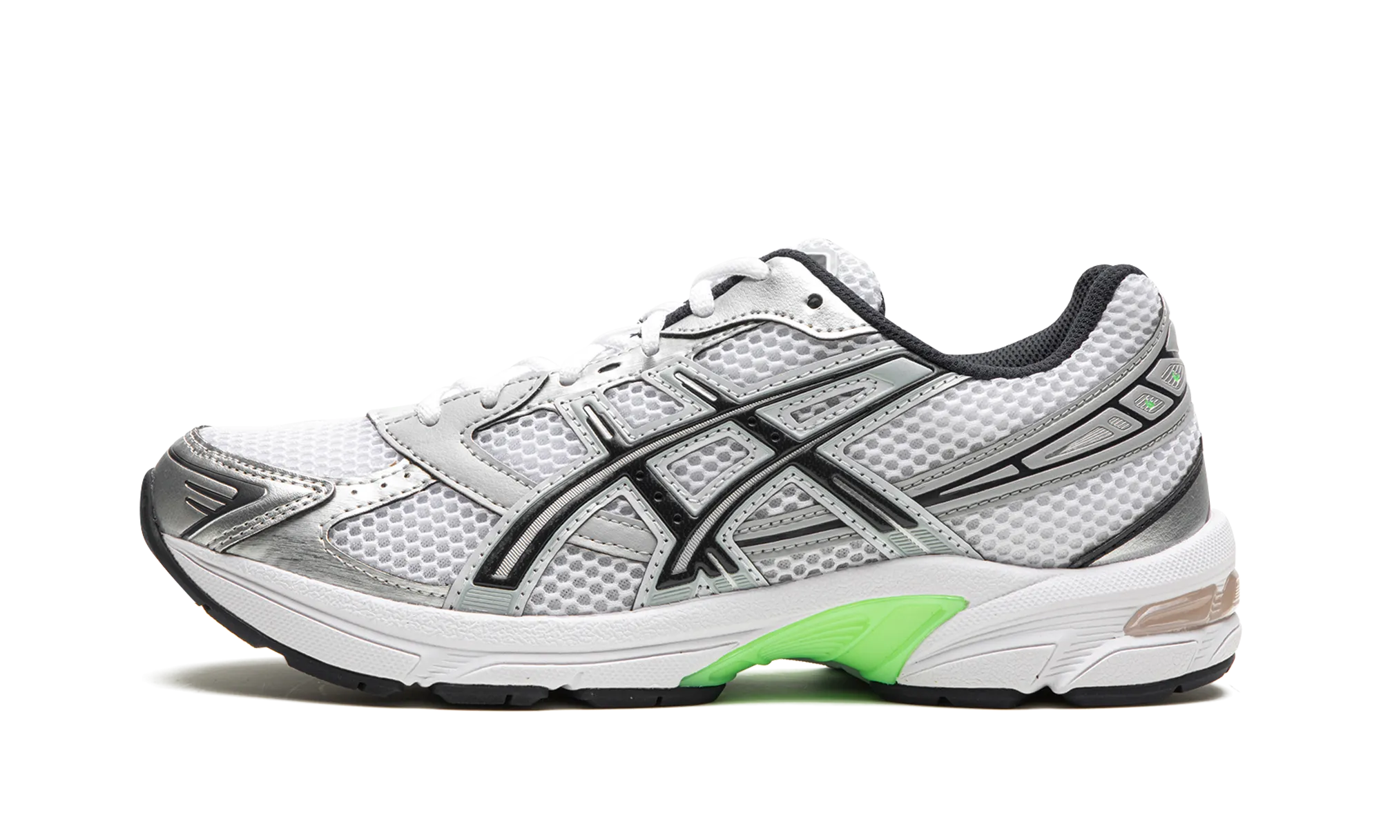 lace - up footwear Gel-1130 "Mid Grey / Lime"