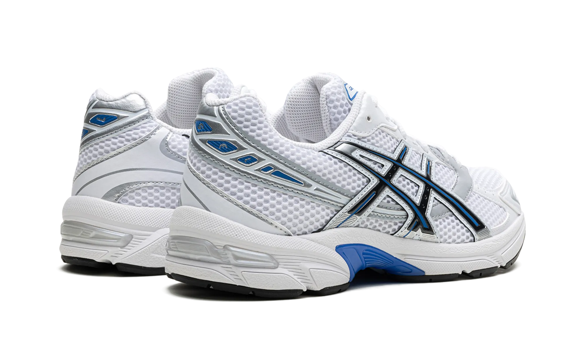 Comfort Boost running in a frozen lake area shoes Gel-1130 "Tuna Blue"