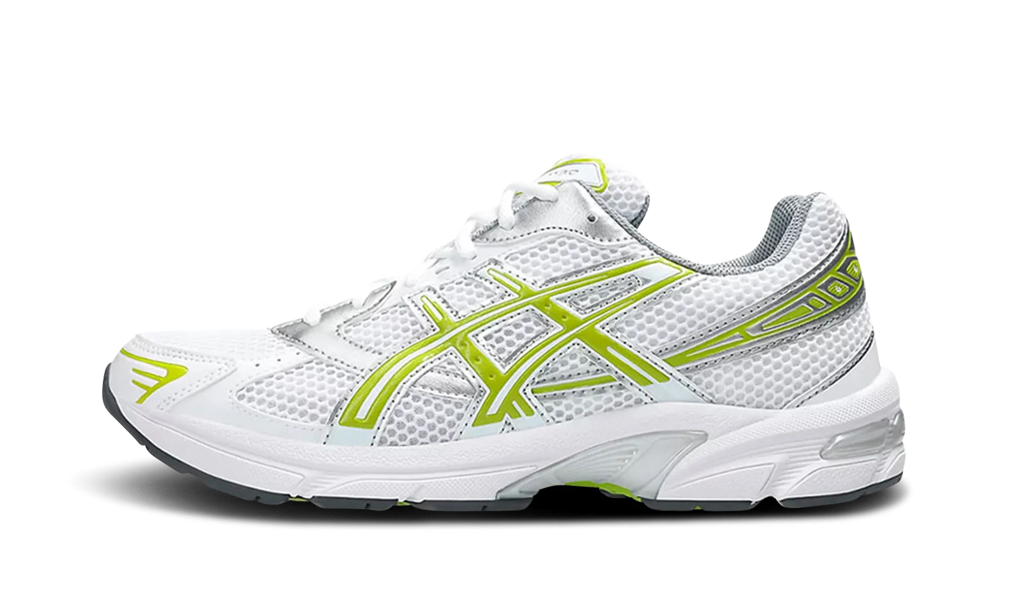plyometric training running shoes GEL-1130 "White Green Apple"